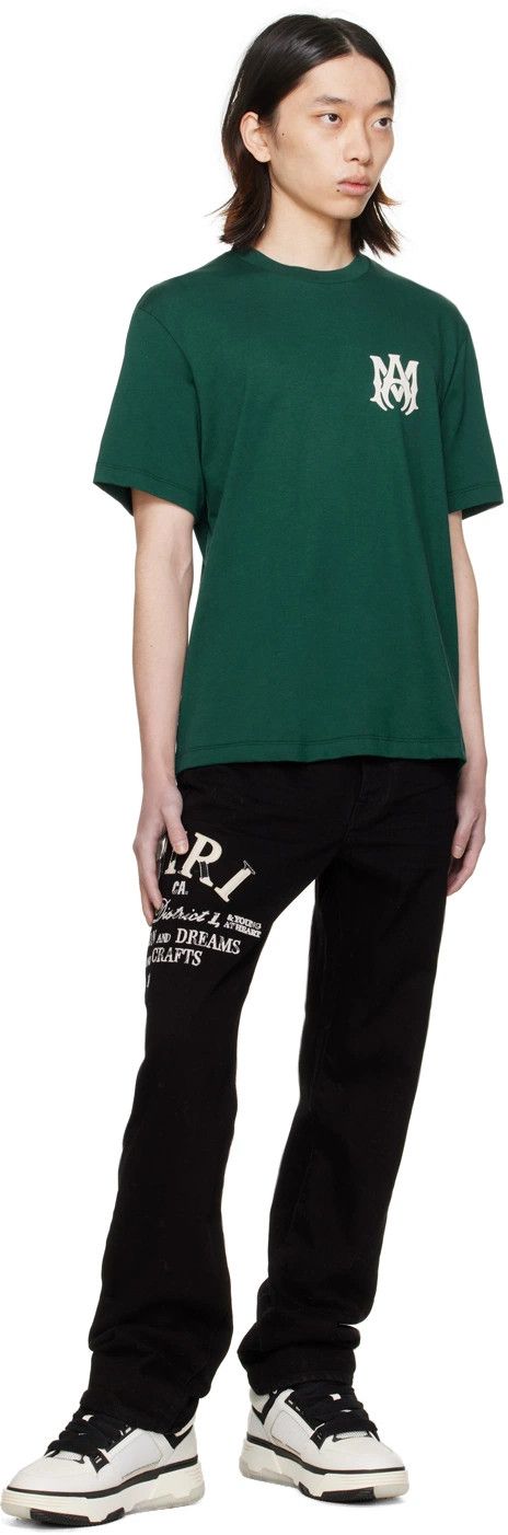 oc11z0325 MA Logo T-Shirt in Green
