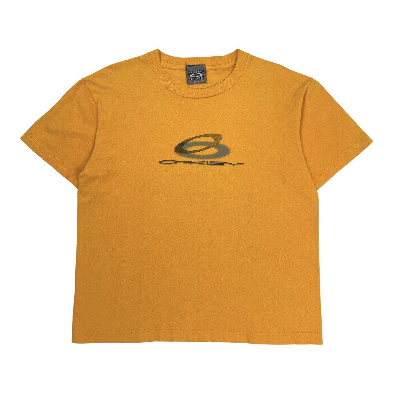 Vintage Oakley Software T-Shirt Y2K 90s Icon Orange