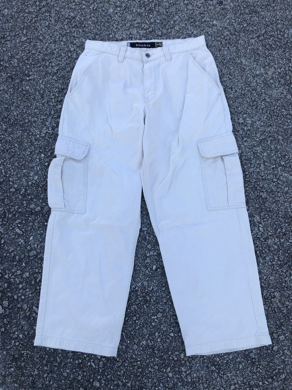 Levi's × Vintage Vintage Levi's Silvertab Khakis Cargo Pants Size US 31 - 1 Thumbnail