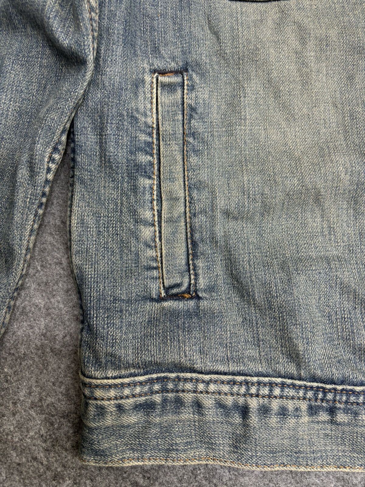 FCUK 💥Vintage💥FCUK Double Elbow Trucker Denim Jacket F496 Size US M / EU 48-50 / 2 - 8 Thumbnail