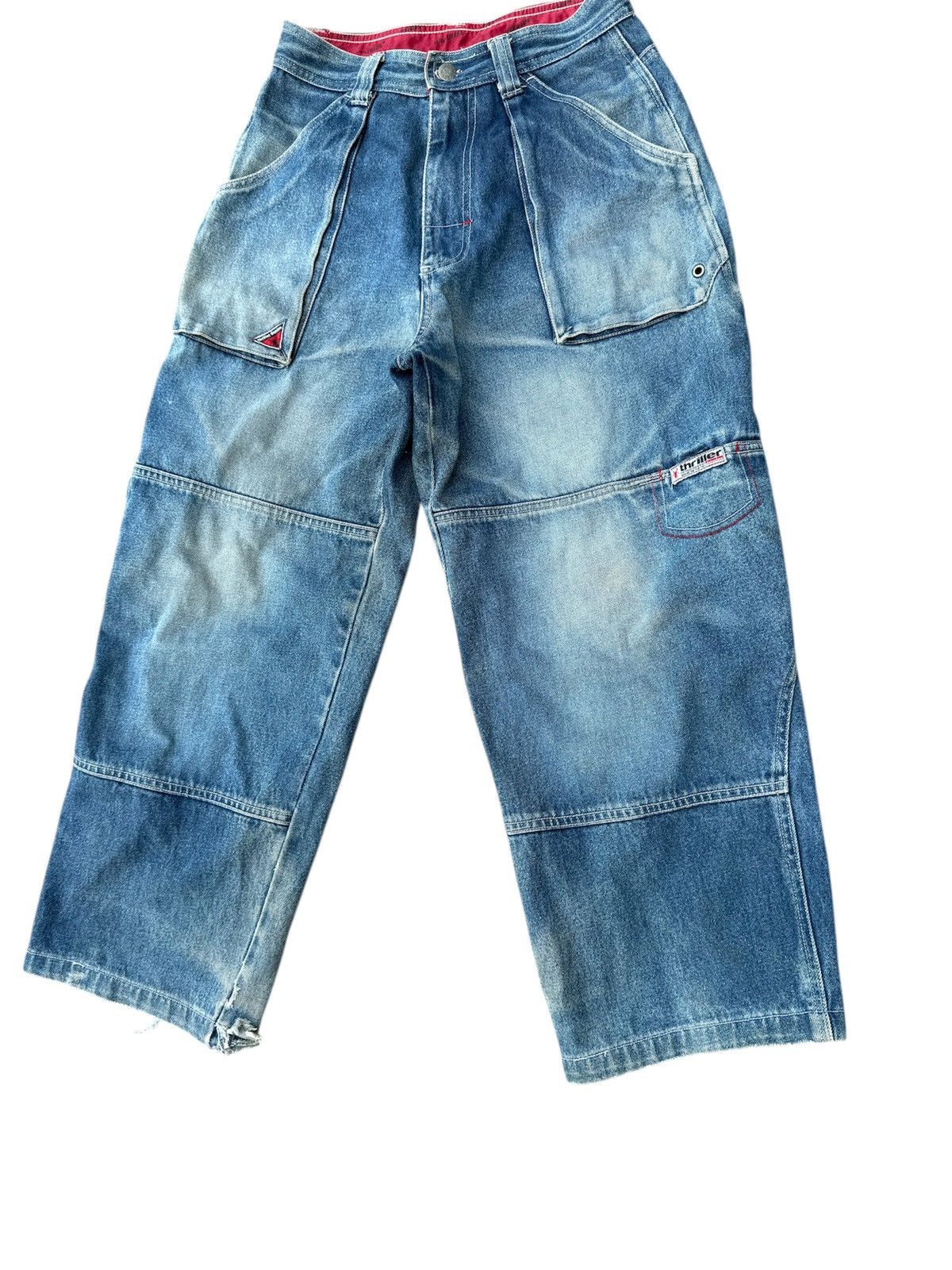JNCO × Wu-Tang Clan JNCO Style By Thriller Dnm Rap Baggy Jeans Size US 28 / EU 44 - 3 Thumbnail