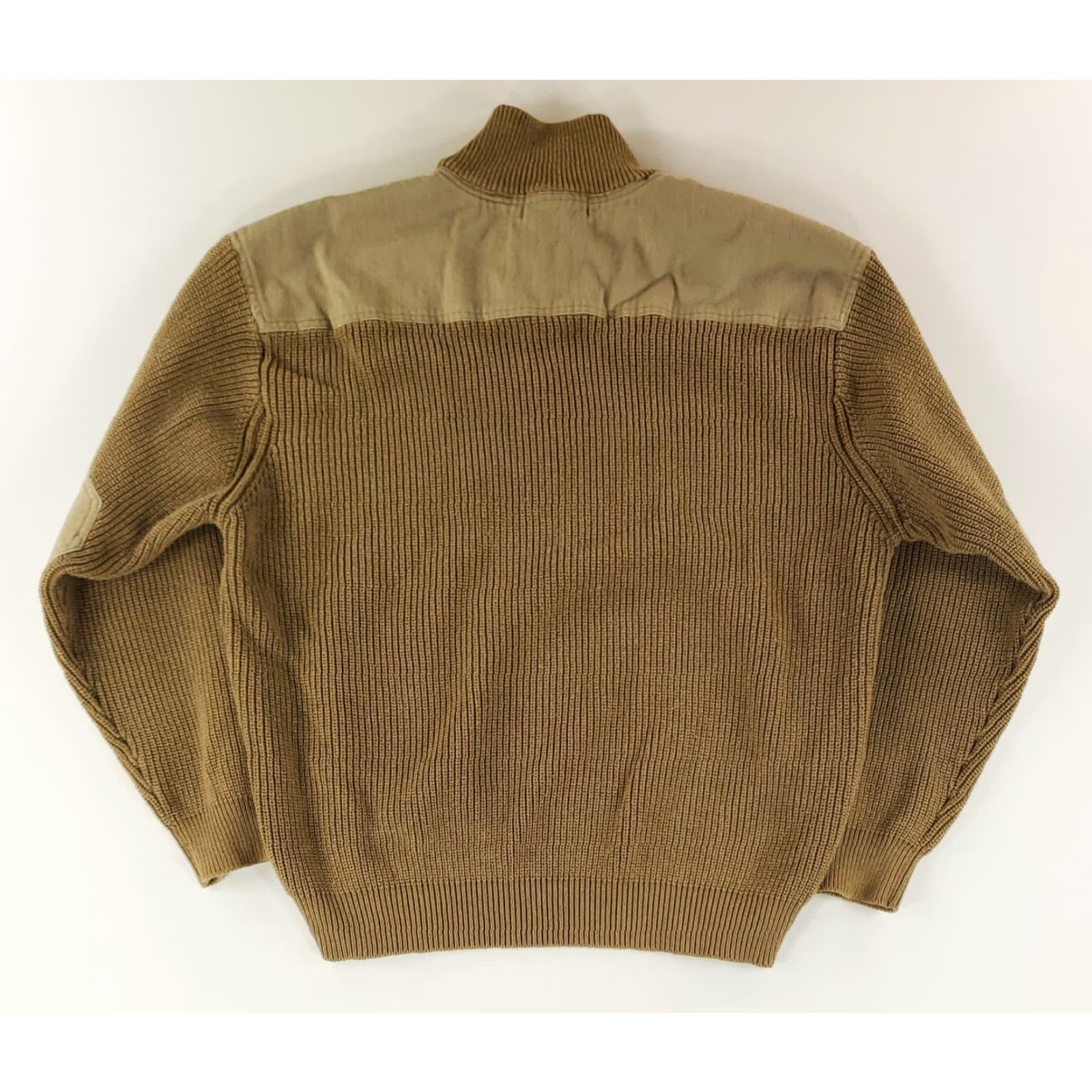 Orvis VINTAGE Orvis Sweater 90s Commando Cotton Brown Mens XL Pullover Size US XL / EU 56 / 4 - 4 Thumbnail