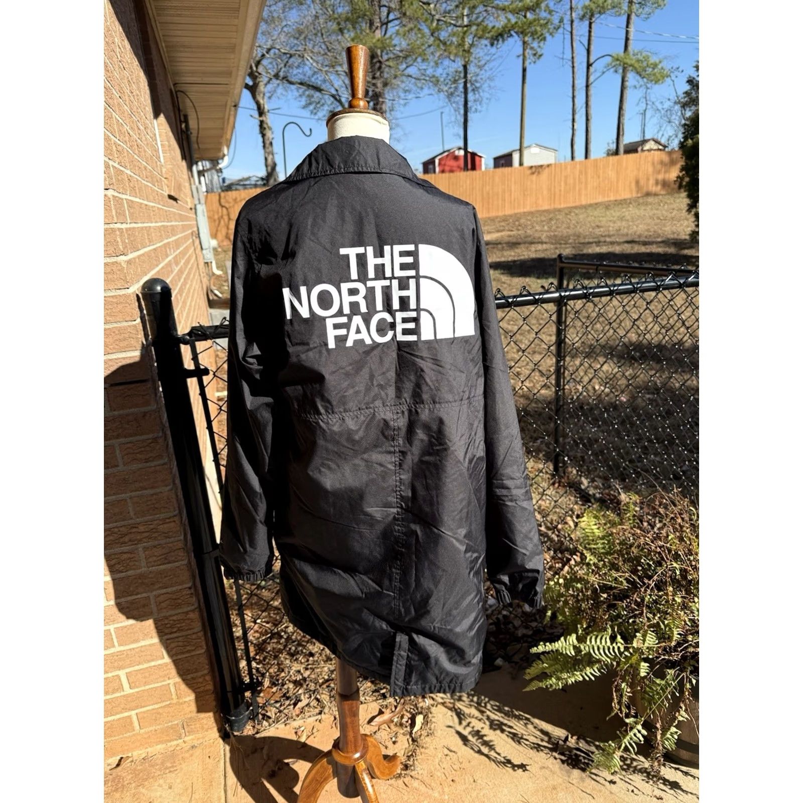 The North Face VINTAGE? The North Face Telegraphic Coaches Jacket Unisex M Black Windbreaker Fleece Lined Men Women Size US M / EU 48-50 / 2 - 2 Thumbnail