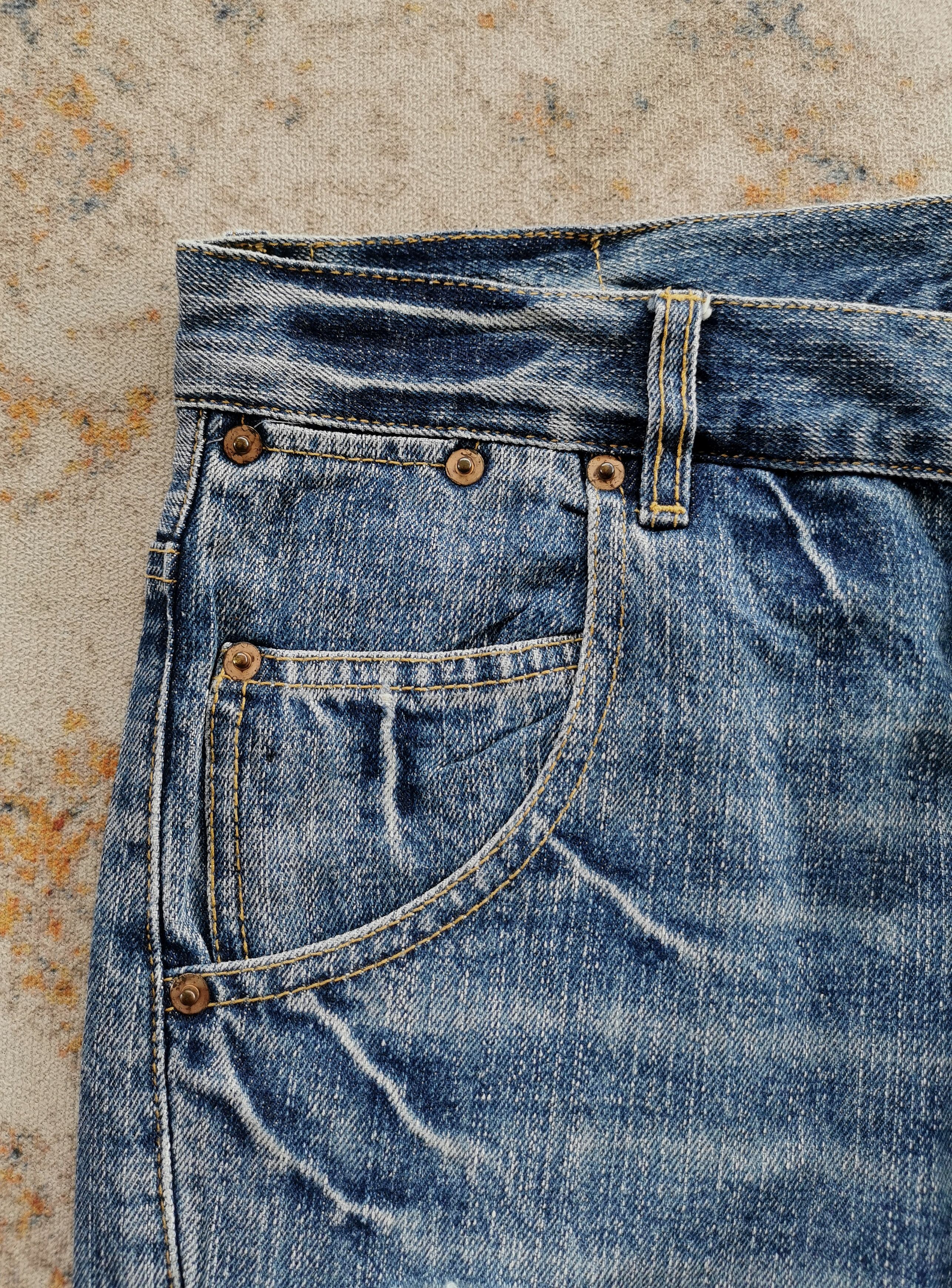 Tornado Mart Twisted Jeans Size 32'x30.5' Size US 32 / EU 48 - 10 Thumbnail