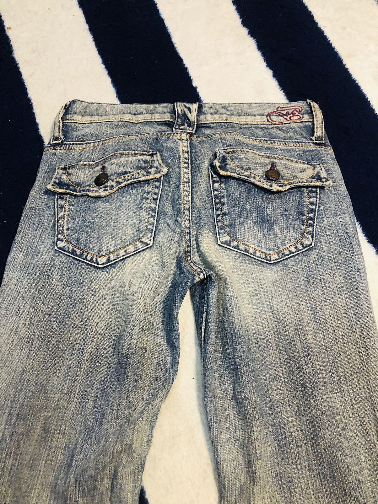 Japanese Brand Brappers flare (1) Size 28" / US 6 / IT 42 - 13 Thumbnail