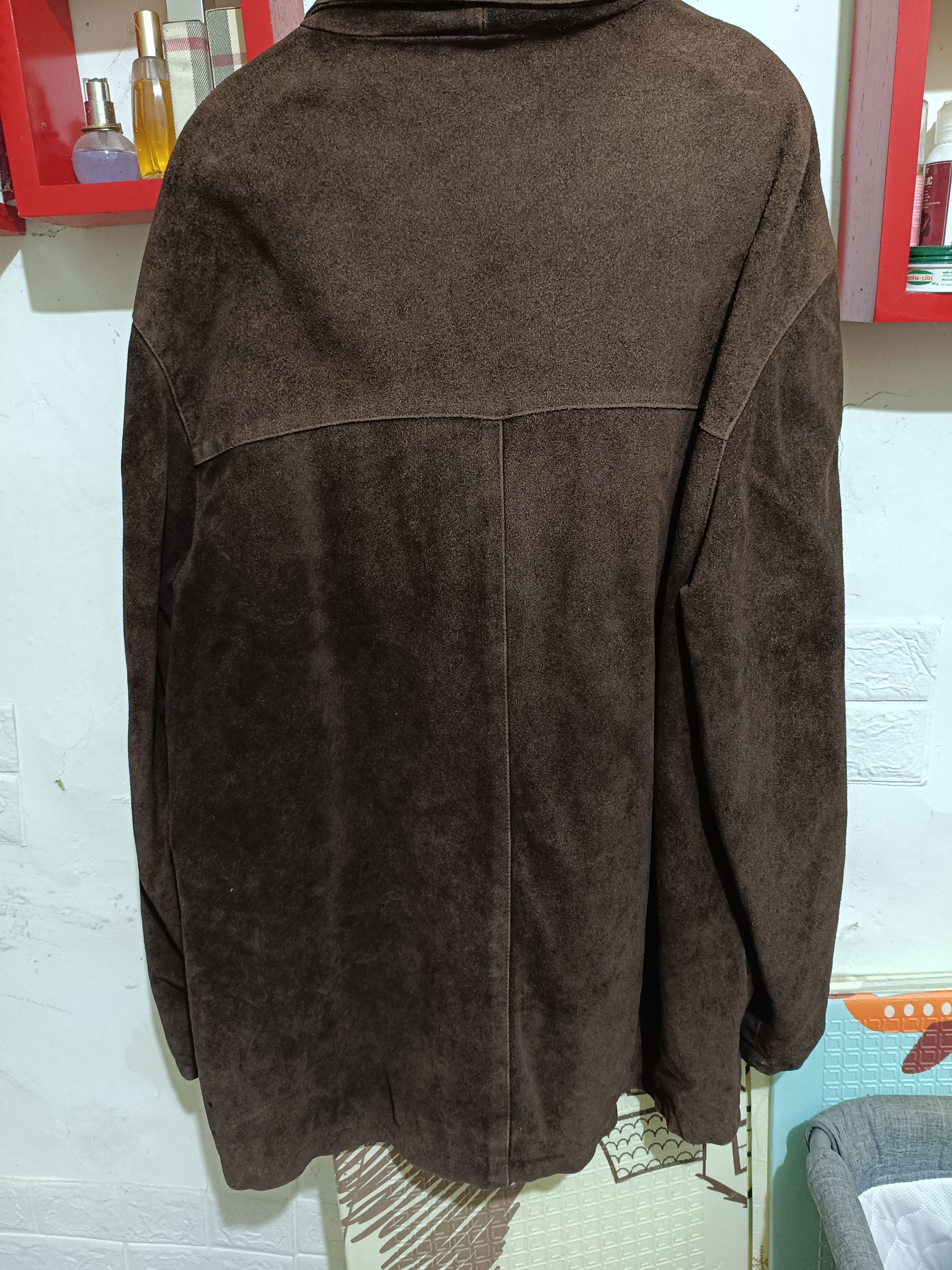 Levi's LEVI'S AMERICA'S ORIGINAL LEATHER SUEDE CHORE WORKS JACKET Size US L / EU 52-54 / 3 - 11 Thumbnail