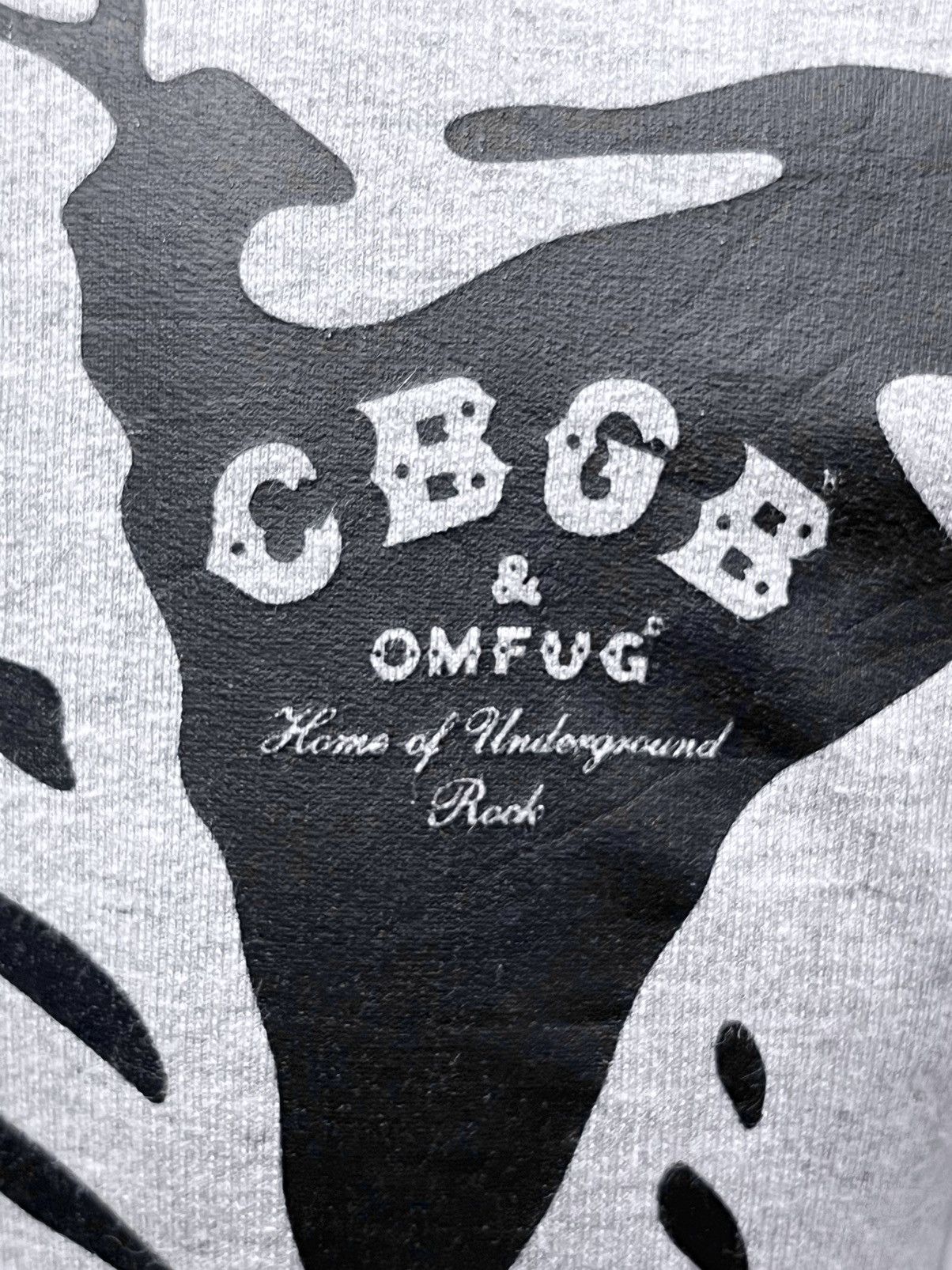 Undercover 💀CBGB HOME OF UNDERGROUND ROCK Skeleton Skull Zipper Hoodie Size US S / EU 44-46 / 1 - 10 Thumbnail