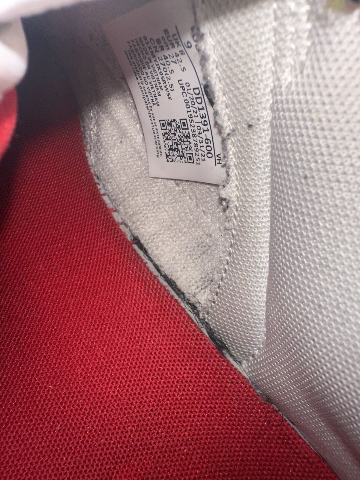 Nike Dunk Low “Championship Red”