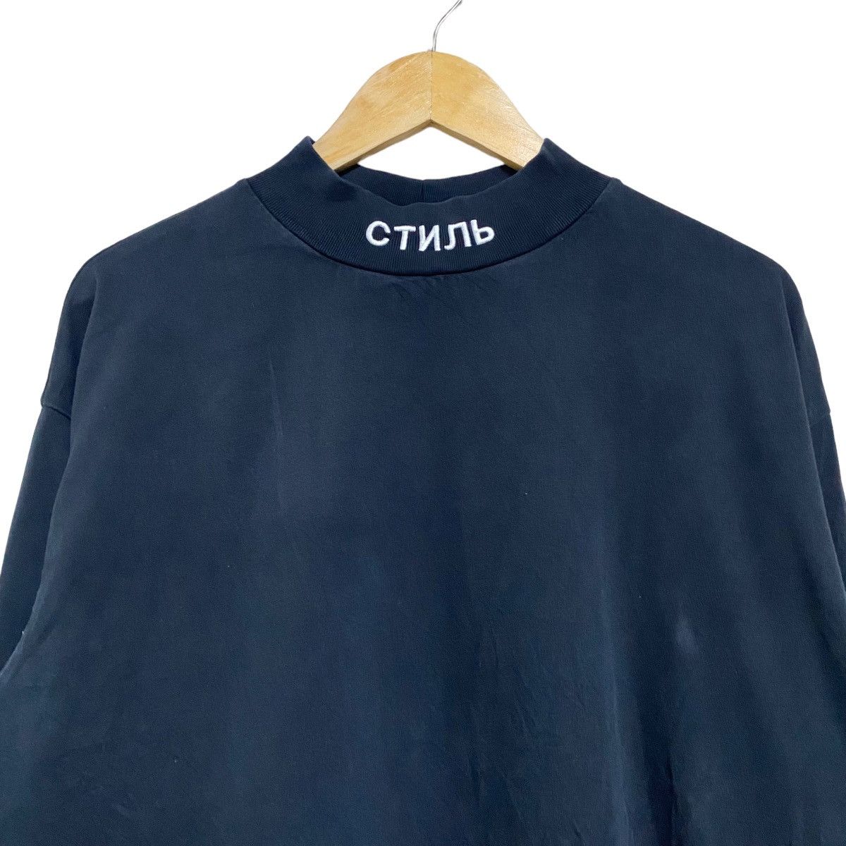 Heron Preston Heron Preston Turtle Neck Logo Longsleeve Size US L / EU 52-54 / 3 - 4 Thumbnail