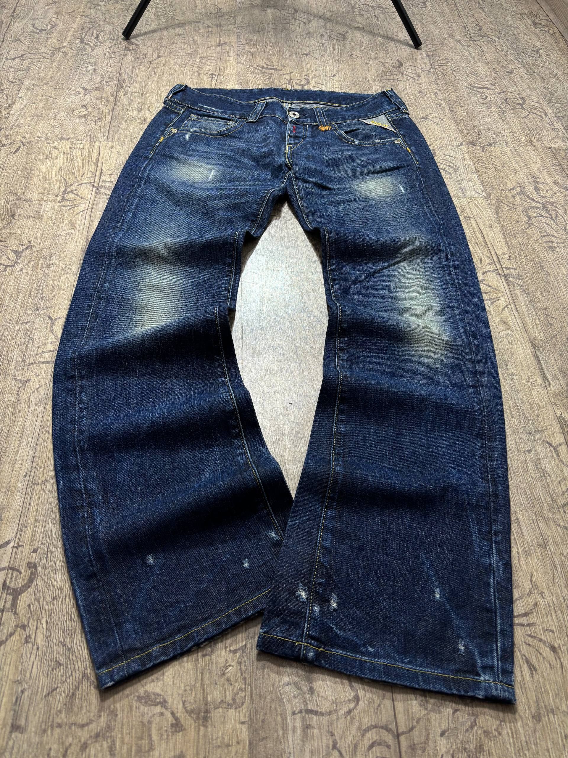 Hysteric Glamour VtG Balenciaga FLARED RICK OWENS type! RARE Jeans Size US 34 / EU 50 - 1 Thumbnail