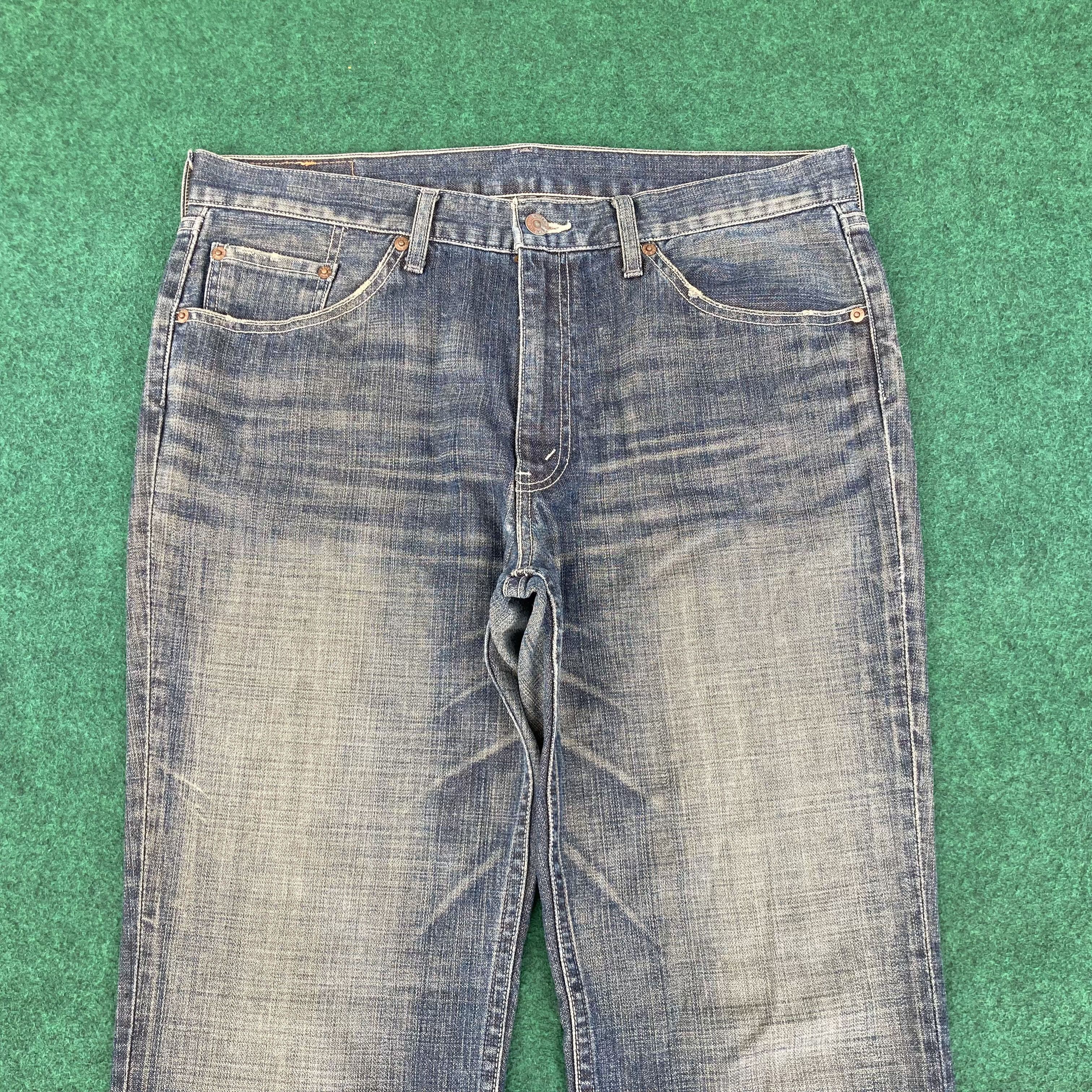 Levi's 34x33.5 Vtg Levis 517 Denim Flare Bootcut Sz 34 Jeans Size US 34 / EU 50 - 3 Thumbnail
