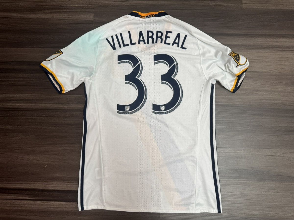 Adidas Adizero LA Los Angeles Galaxy #33 Villarreal Soccer Jersey Size US L / EU 52-54 / 3 - 7 Thumbnail