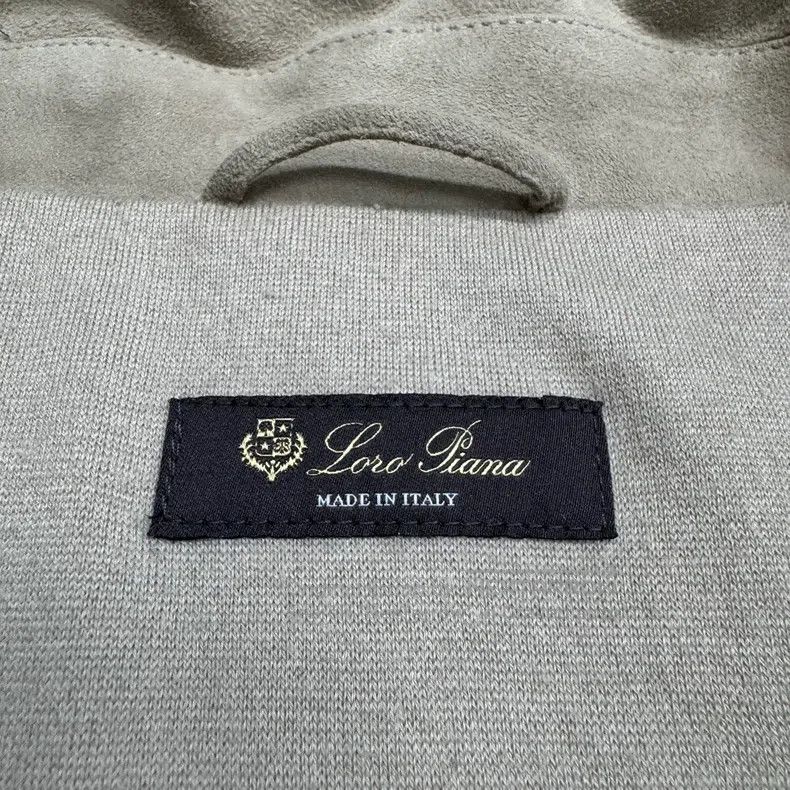 Loro Piana Loro Piana Heart of Cashmere Suede Cotton Coat Size US M / EU 48-50 / 2 - 2 Thumbnail