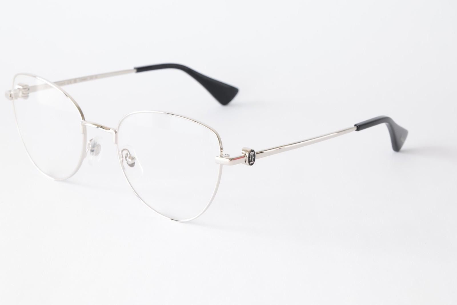 Cartier New Cartier eyewear optical eyeglasses CT0490O 002 silver xl Size ONE SIZE - 1 Thumbnail