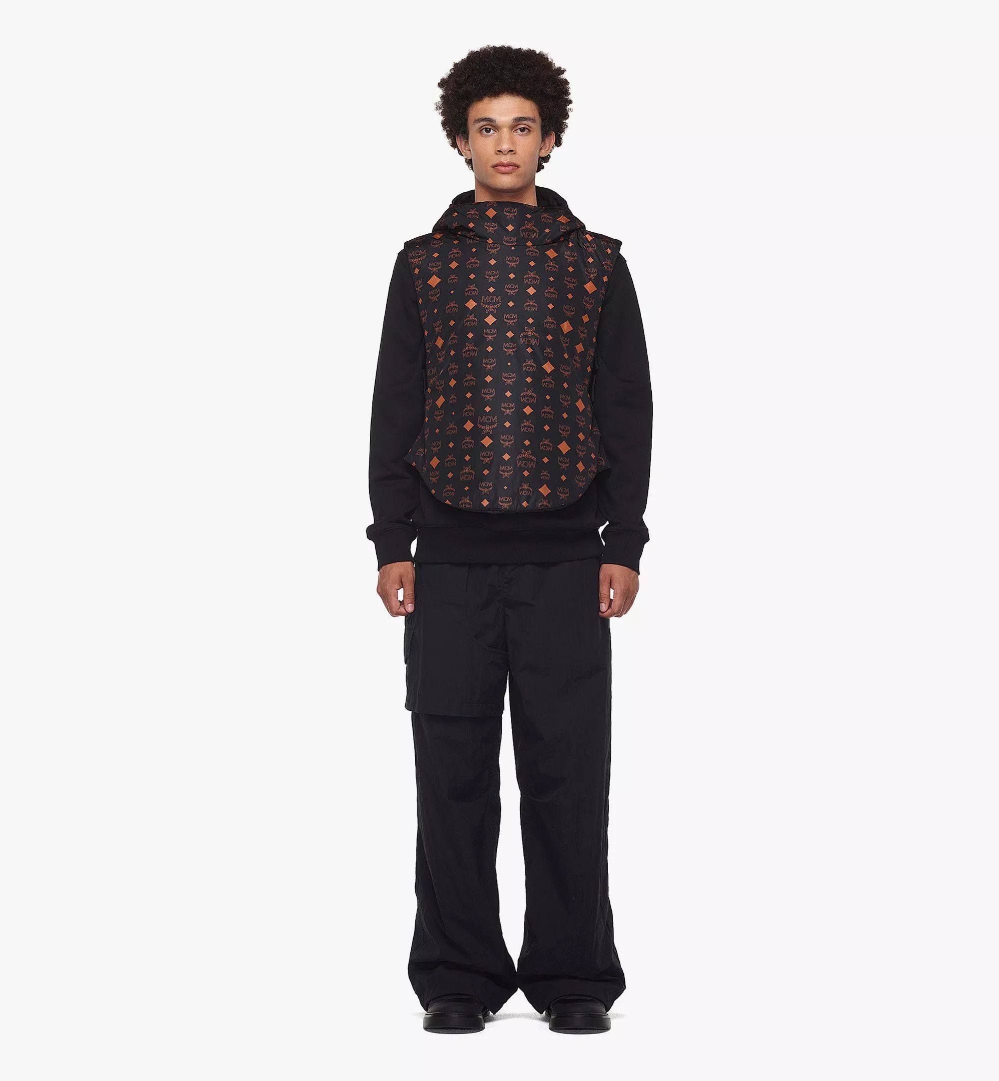 MCM o1mt1gz0325 Vest in Black/Orange Size US S / EU 44-46 / 1 - 2 Thumbnail