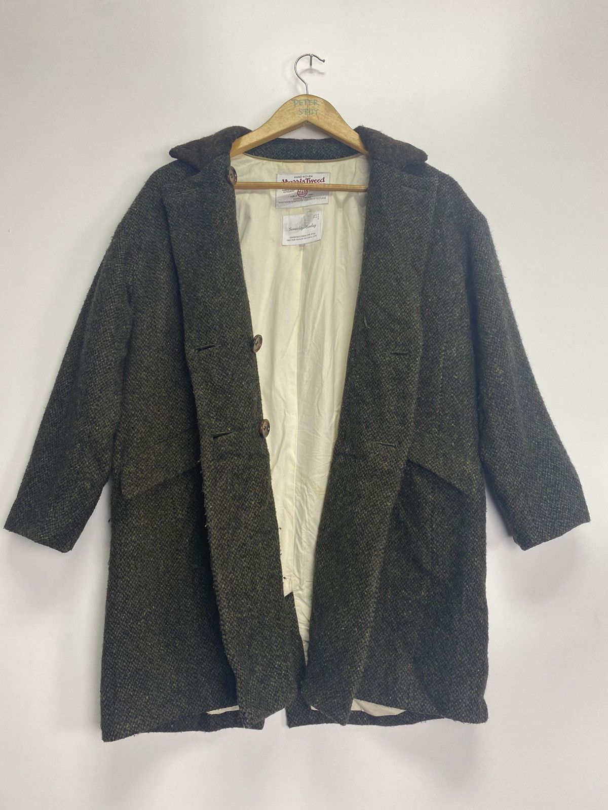 Harris Tweed × Vintage Vintage Hand Woven Harris Tweed Jacket Size US M / EU 48-50 / 2 - 9 Thumbnail
