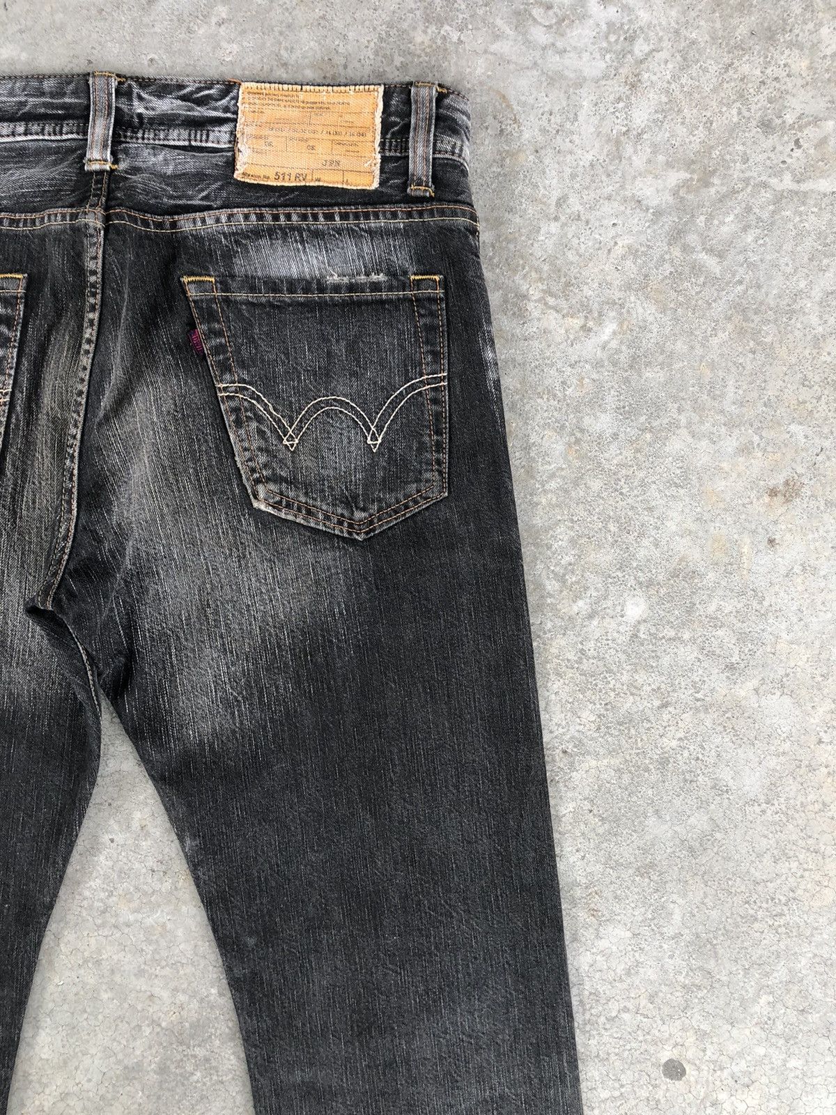 Edwin Japanese Edwin Flared Jeans Distressed Jeans 511 Size US 33 - 10 Thumbnail