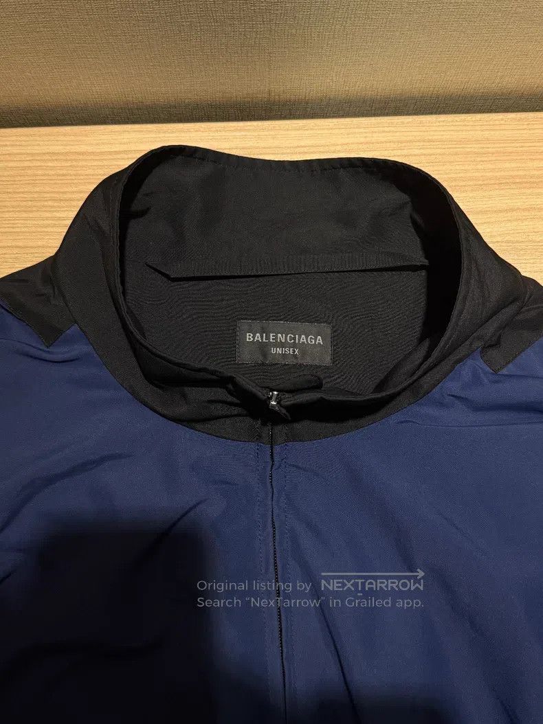 Balenciaga Balenciaga Black and blue color block school uniform jacke Size US XS / EU 42 / 0 - 3 Thumbnail