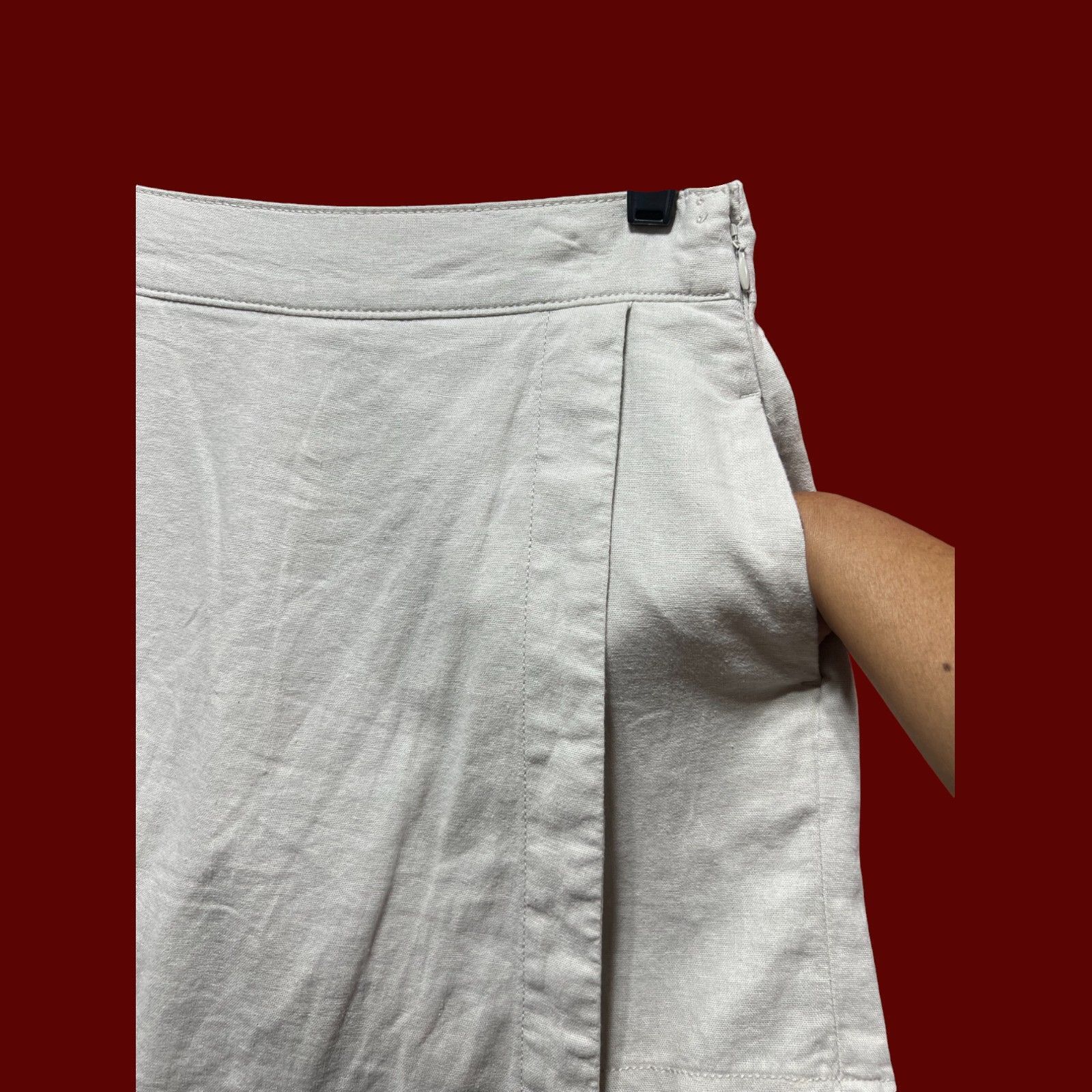 Other St. John's Bay - Women's Mid-Rise Skort - Beige - 6 Size 28" / US 6 / IT 42 - 14 Thumbnail