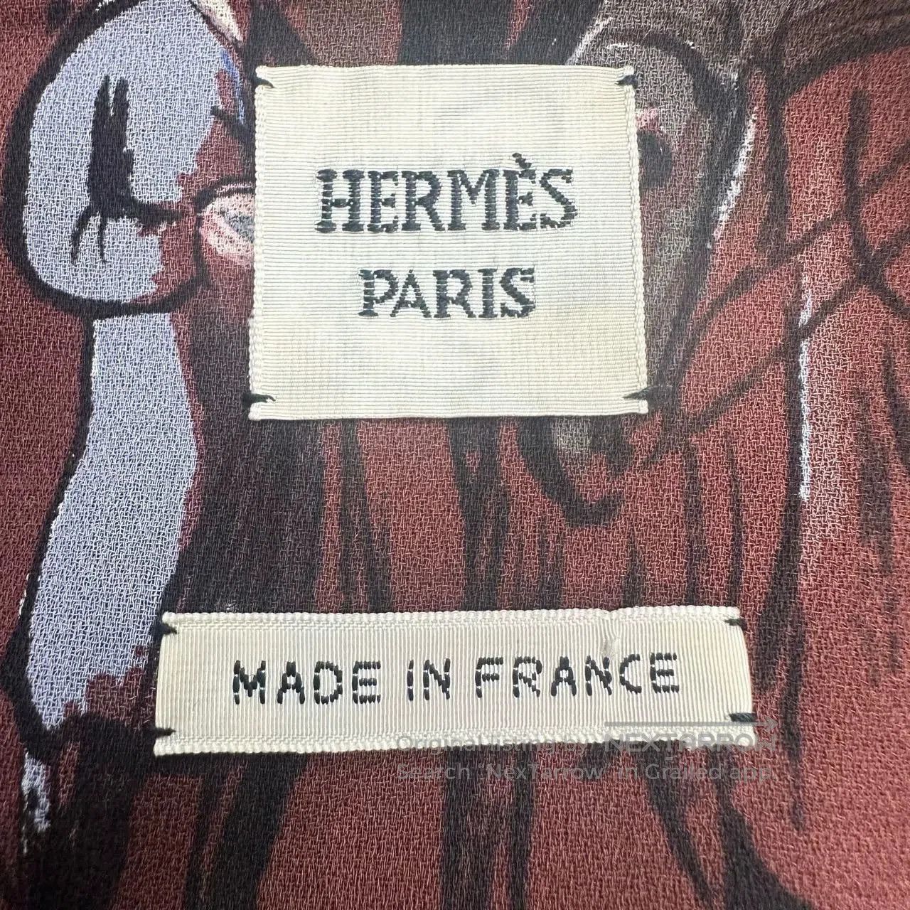 Hermes Hermes Vintage Horse Club Skirt. Size 28" / US 6 / IT 42 - 3 Thumbnail