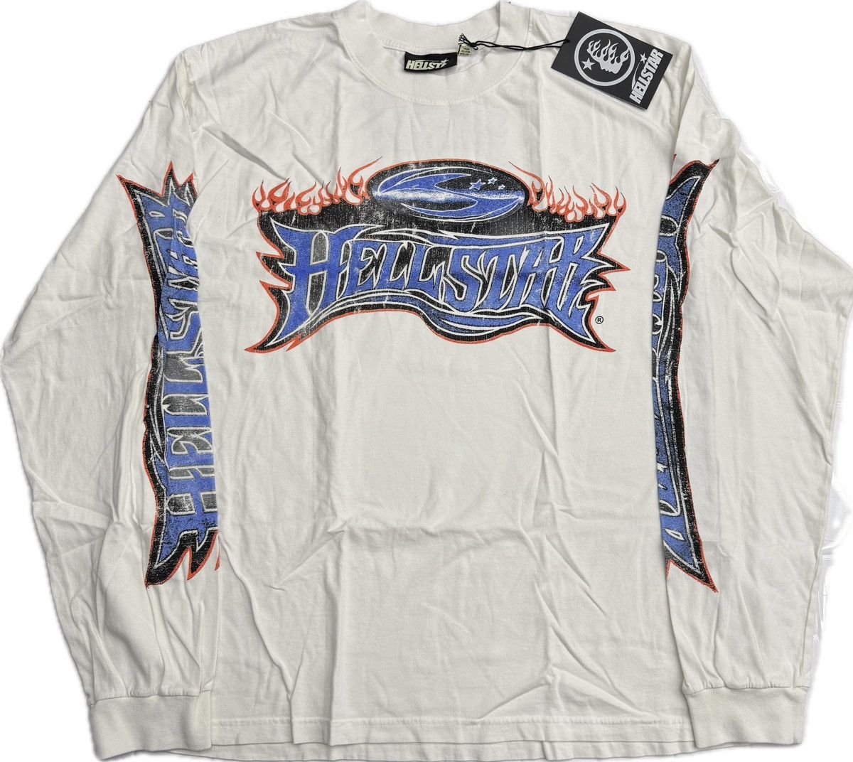 HELLSTAR Hellstar Moto Long Sleeve T-shirt Size US XXL / EU 58 / 5 - 1 Thumbnail