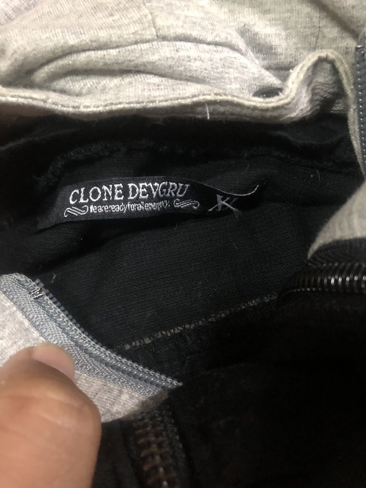 If Six Was Nine × Japanese Brand × Le Grande Bleu (L.G.B.) Clone Devgru Hooded Punk Rockabilly Jacket Size US M / EU 48-50 / 2 - 3 Thumbnail