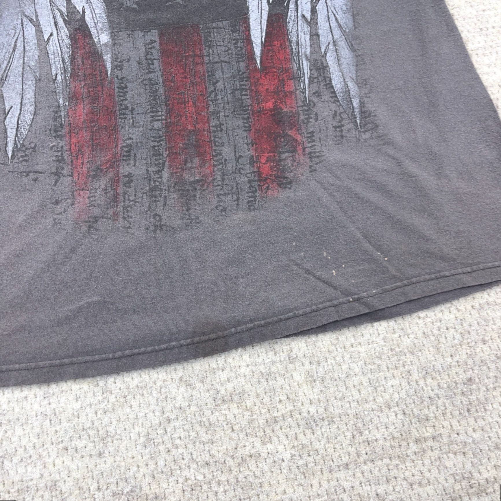 Vintage Vintage MMA Elite Shirt Men XL Gray Skull Eagle Crow Wings Grunge Goth Adult MMA Elite Shirt Men XL Gray Skull Eagle Crow Wings Grunge Goth B Size US XL / EU 56 / 4 - 5 Thumbnail