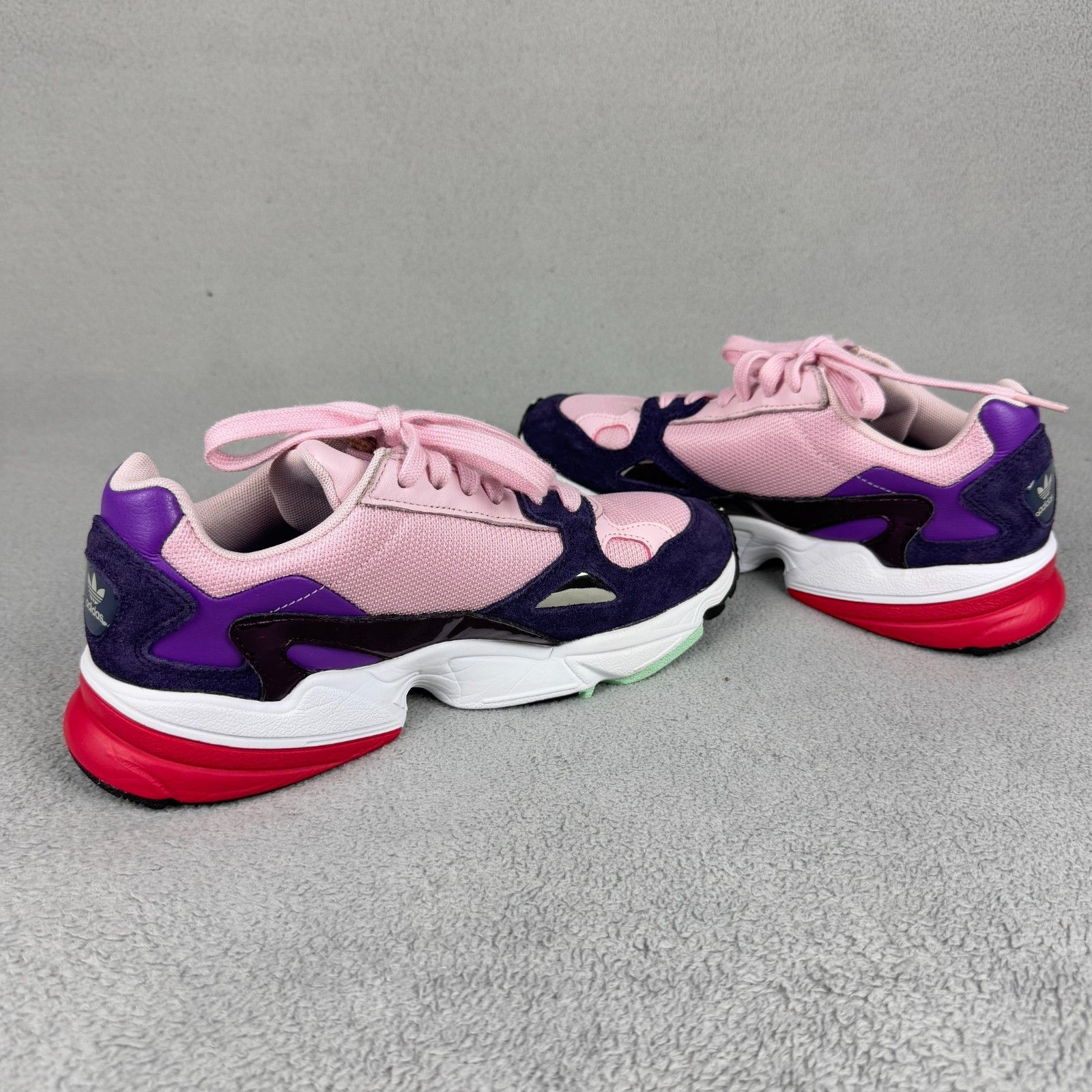 Adidas Adidas Falcon Pink Purple Navy Chunky Dad Sneaker Size US 8 / IT 38 - 8 Thumbnail