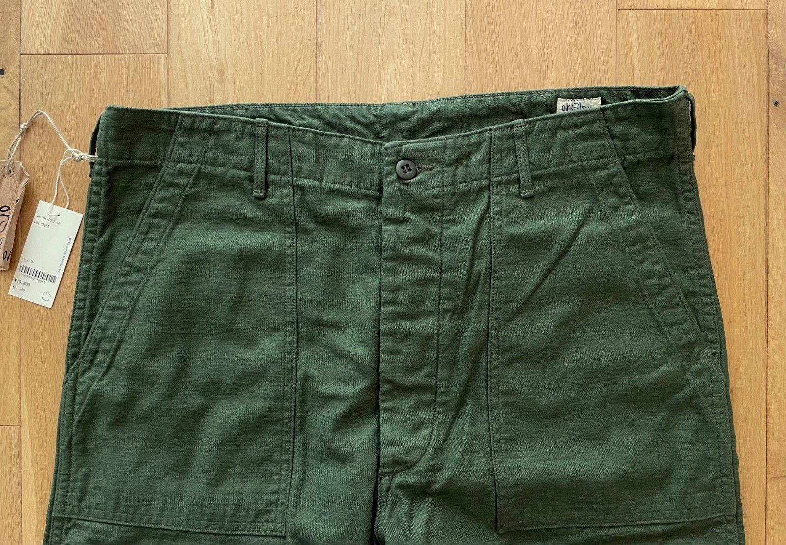 Orslow orSlow Regular Fit US Army Fatigue Pants Size 5 Size US 38 / EU 54 - 3 Thumbnail