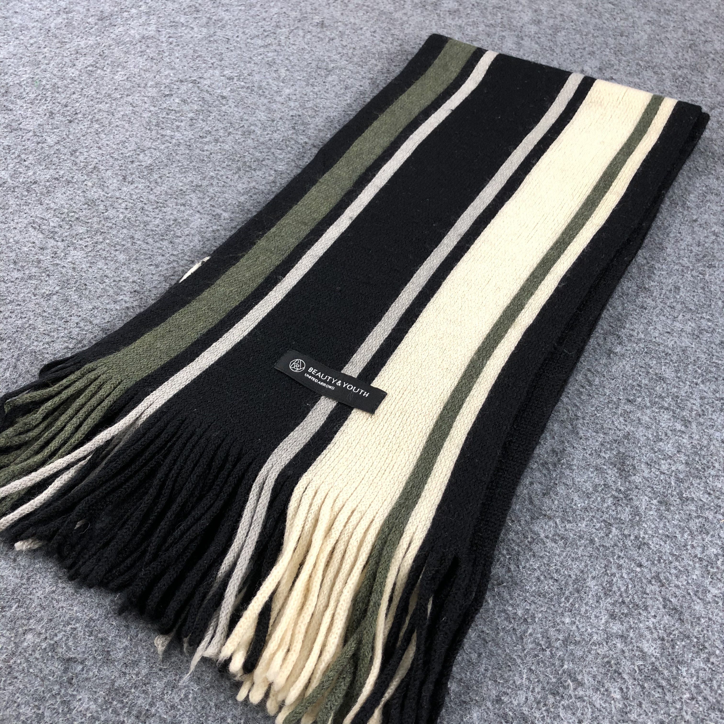 BEAUTY&YOUTH Beauty & Youth Wool Scarf Muffler V683 Size ONE SIZE - 3 Thumbnail