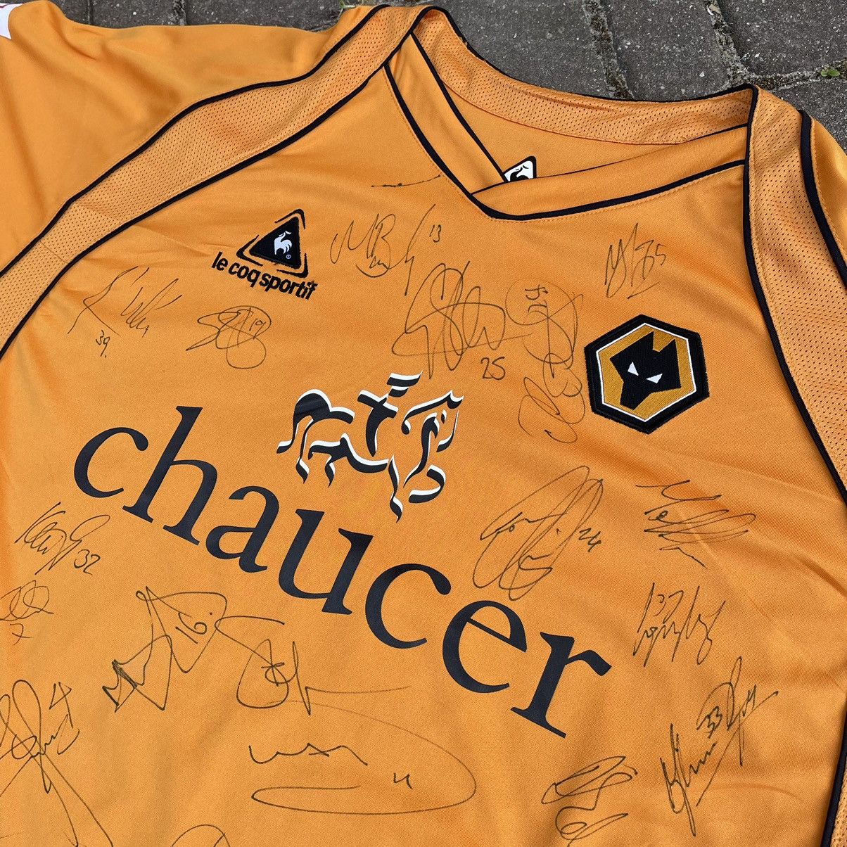 Le Coq Sportif Wolverhampton Le Coq Sportif Vintage Soccer Jersey Captions Size US XL / EU 56 / 4 - 4 Thumbnail