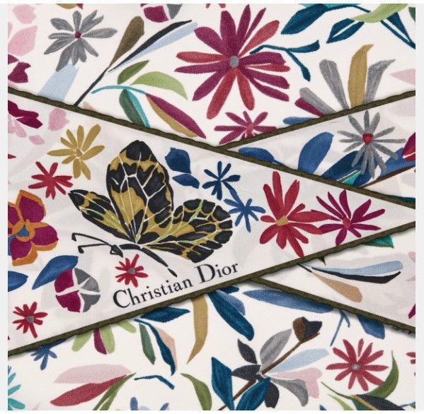 Dior o1w1db11024 Size: OS / Silk Twill Jouy Fantastica Size ONE SIZE - 3 Thumbnail