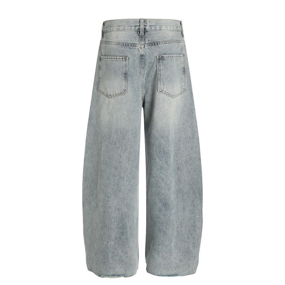 Japanese Brand × Vintage Men's vintage punk ripped washed scimitar jeans y2k Size US 32 / EU 48 - 3 Thumbnail