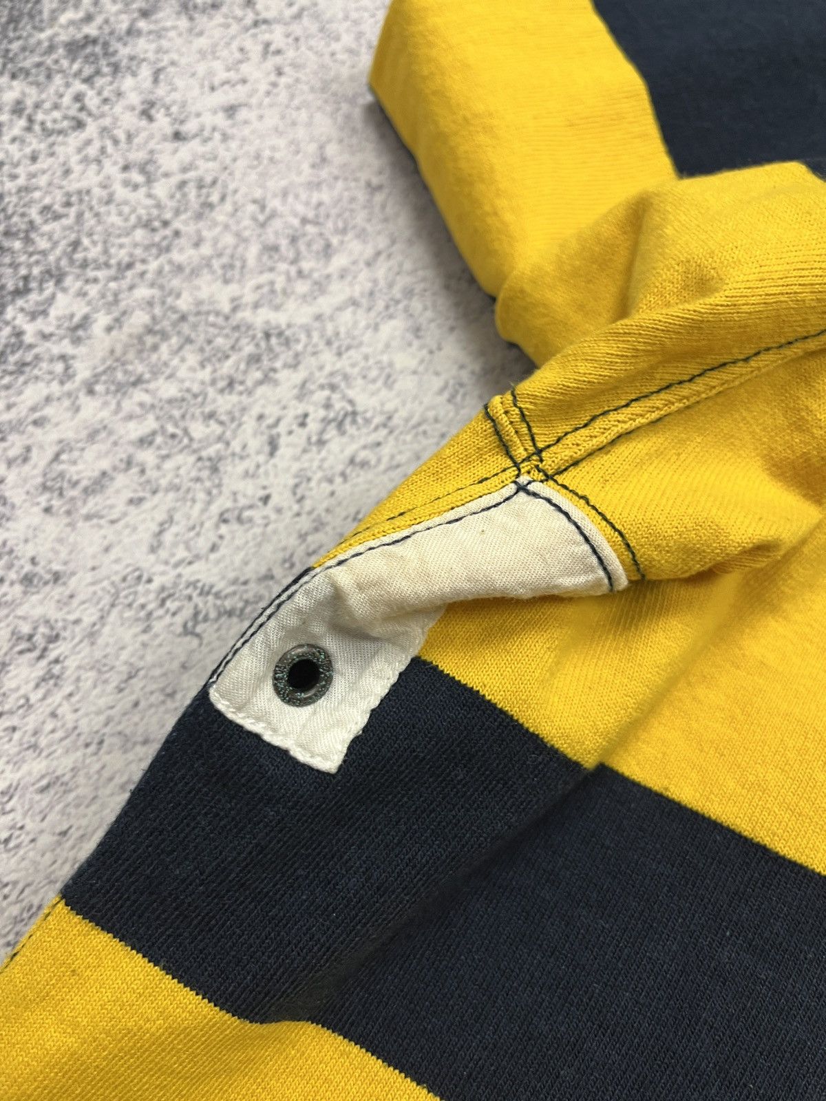 Polo Ralph Lauren Crazy Vintage Polo Ralph Lauren Striped Rugby Shirt Rare Y2k Size US XL / EU 56 / 4 - 15 Thumbnail