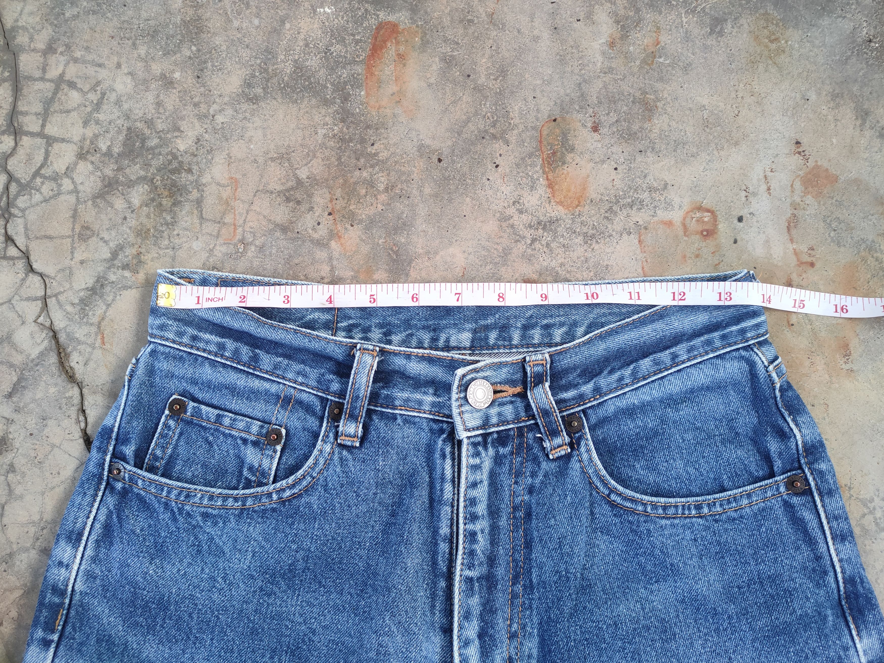 Warehouse W27 VINTAGE WAREHOUSE FADED BLUE WASH JEAN PANTS Size US 27 - 5 Thumbnail