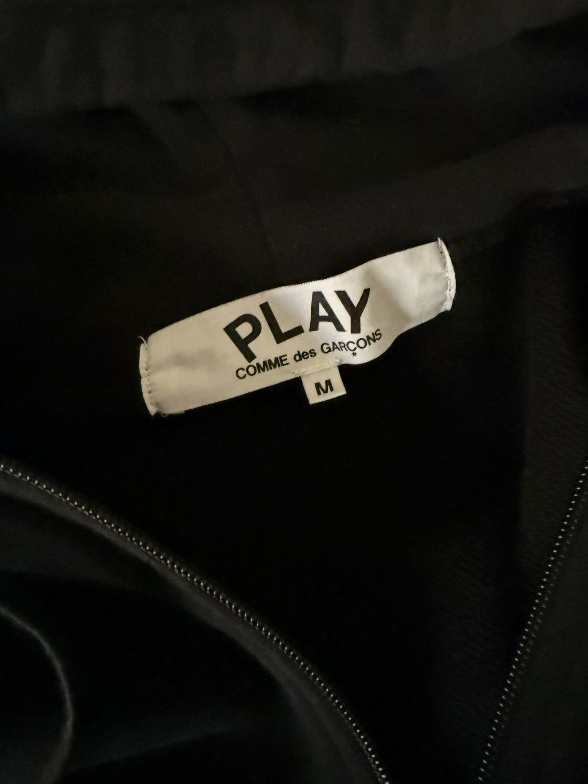 Comme des Garcons PLAY CDG Double Heart Zip-Up Jacket Size US M / EU 48-50 / 2 - 4 Thumbnail