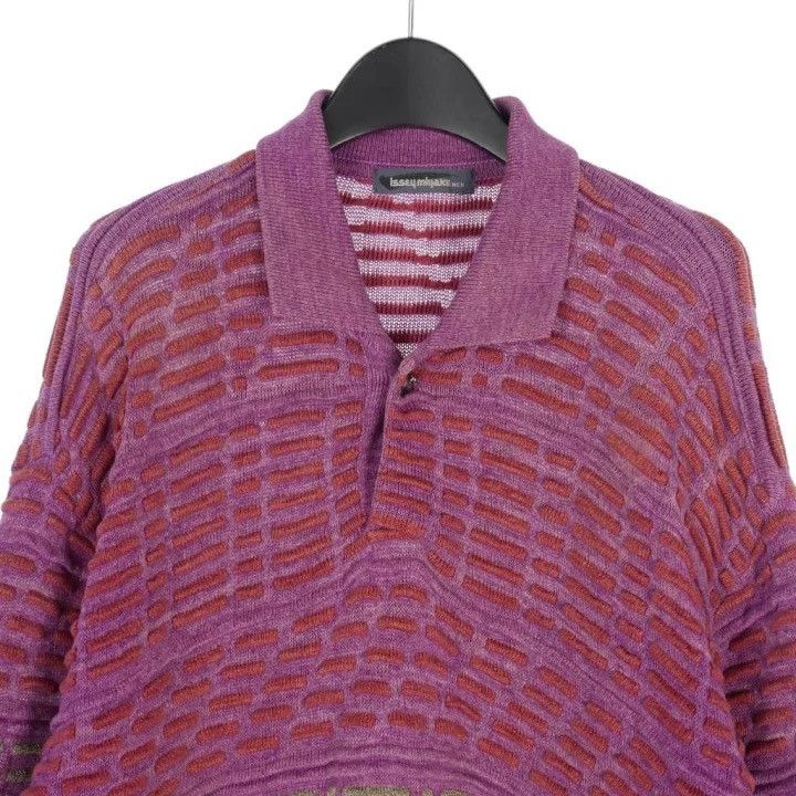 Issey Miyake ISSEY MIYAKE MEN 1980s Cotton-Linen Knit Top Size US M / EU 48-50 / 2 - 5 Thumbnail