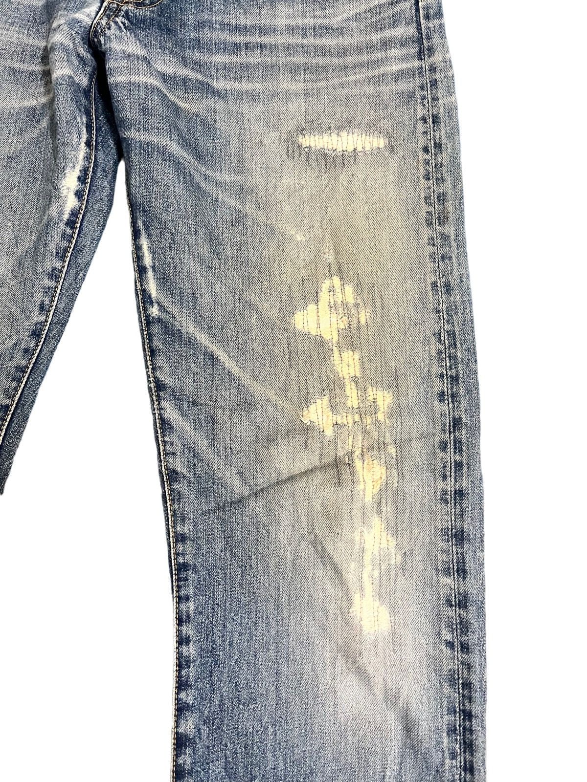 Japanese Brand Vintage Gowest Distressed Denim Size US 29 - 3 Thumbnail
