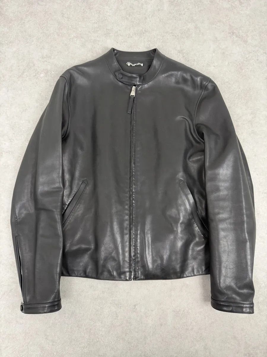 Louis Vuitton Louis Vuitton Black Premium Biker Leather Jacket Size US L / EU 52-54 / 3 - 1 Thumbnail