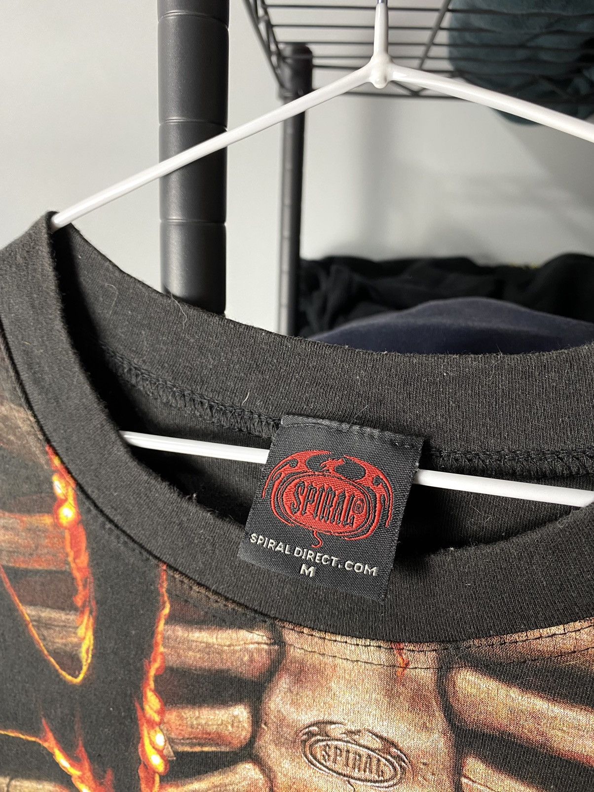Band Tees Rare! 90’s Vintage Skeleton Outdoor Sun faded T Shirt Size US M / EU 48-50 / 2 - 6 Thumbnail