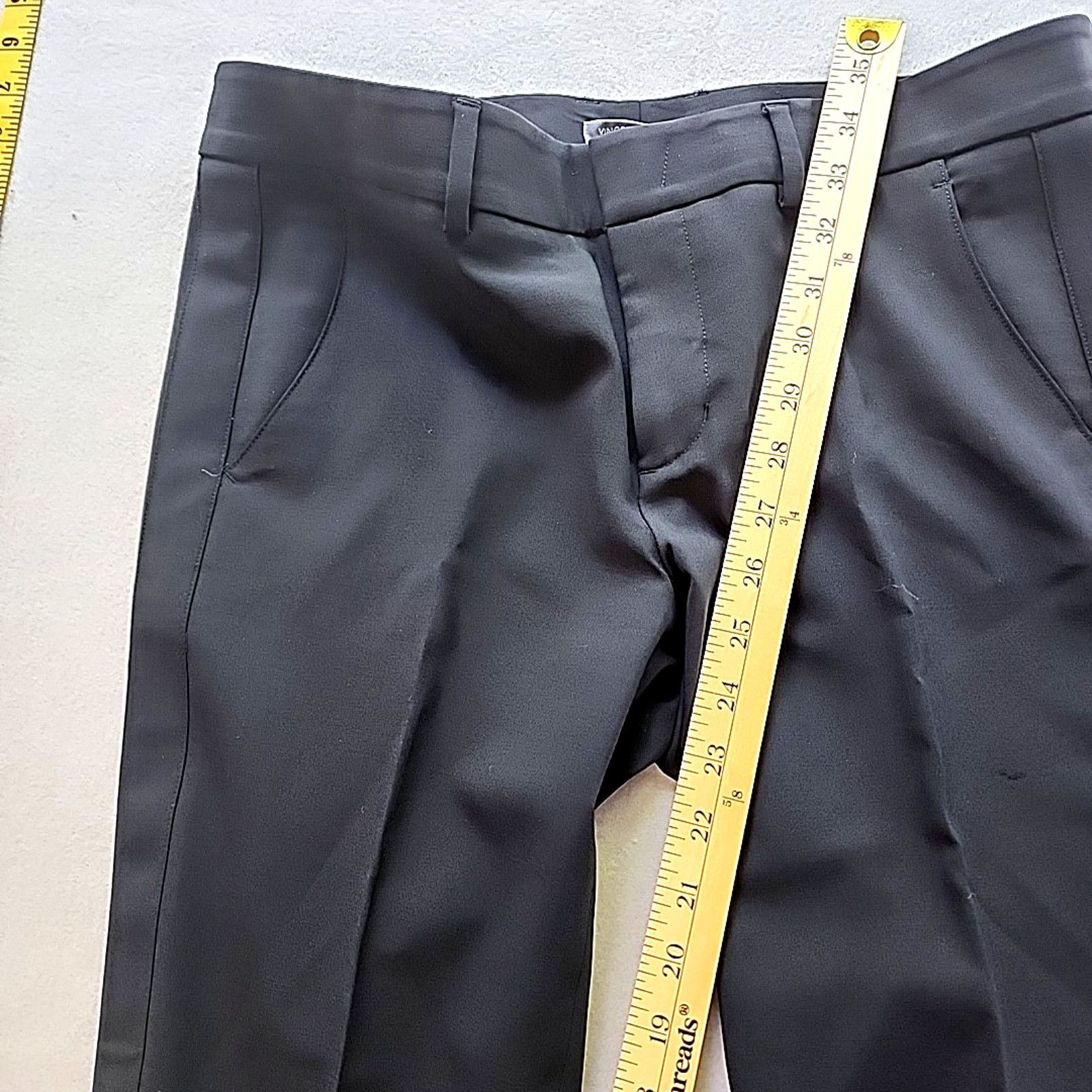 Vince Vince Dress Pants Women Size 4 Wool Blend Cropped Leg Size 27" / US 4 / IT 40 - 3 Thumbnail