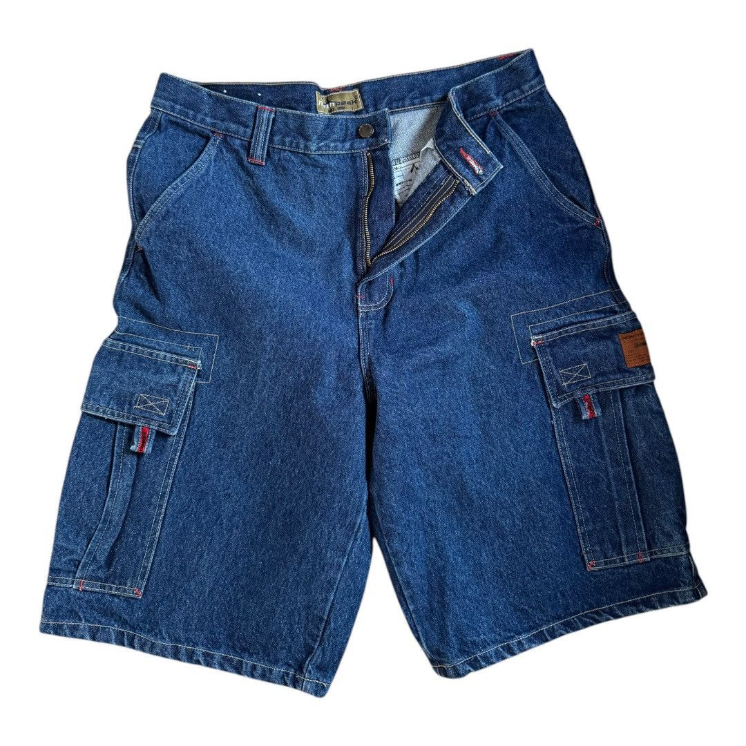 Vintage Y2K Baggy Skater Shorts Deadstock by Northpeak size 36 Size US 36 / EU 52 - 1 Thumbnail