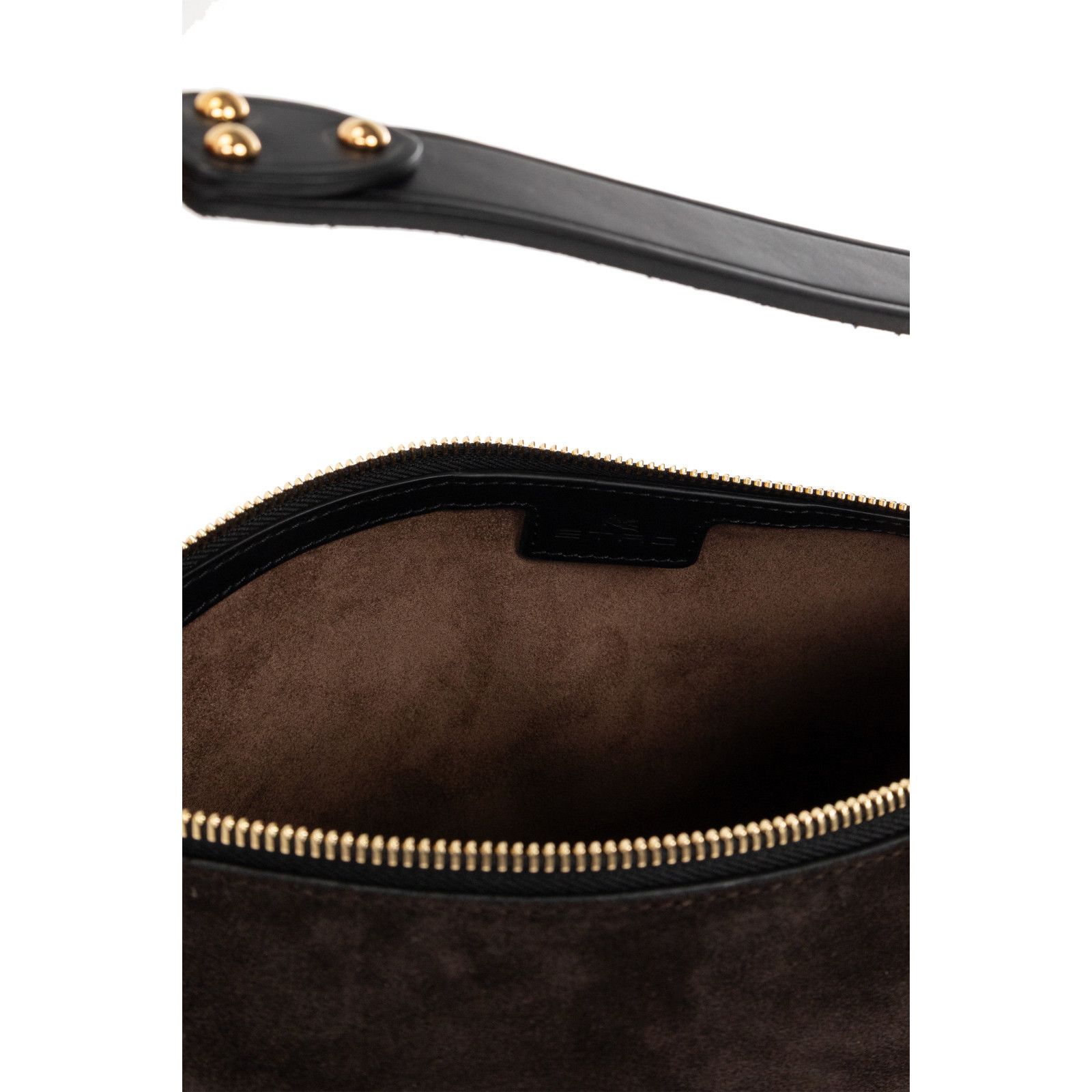 Etro ETRO Hobo Medium Dark Brown Suede Shoulder Bag New & Authent Size ONE SIZE - 4 Thumbnail