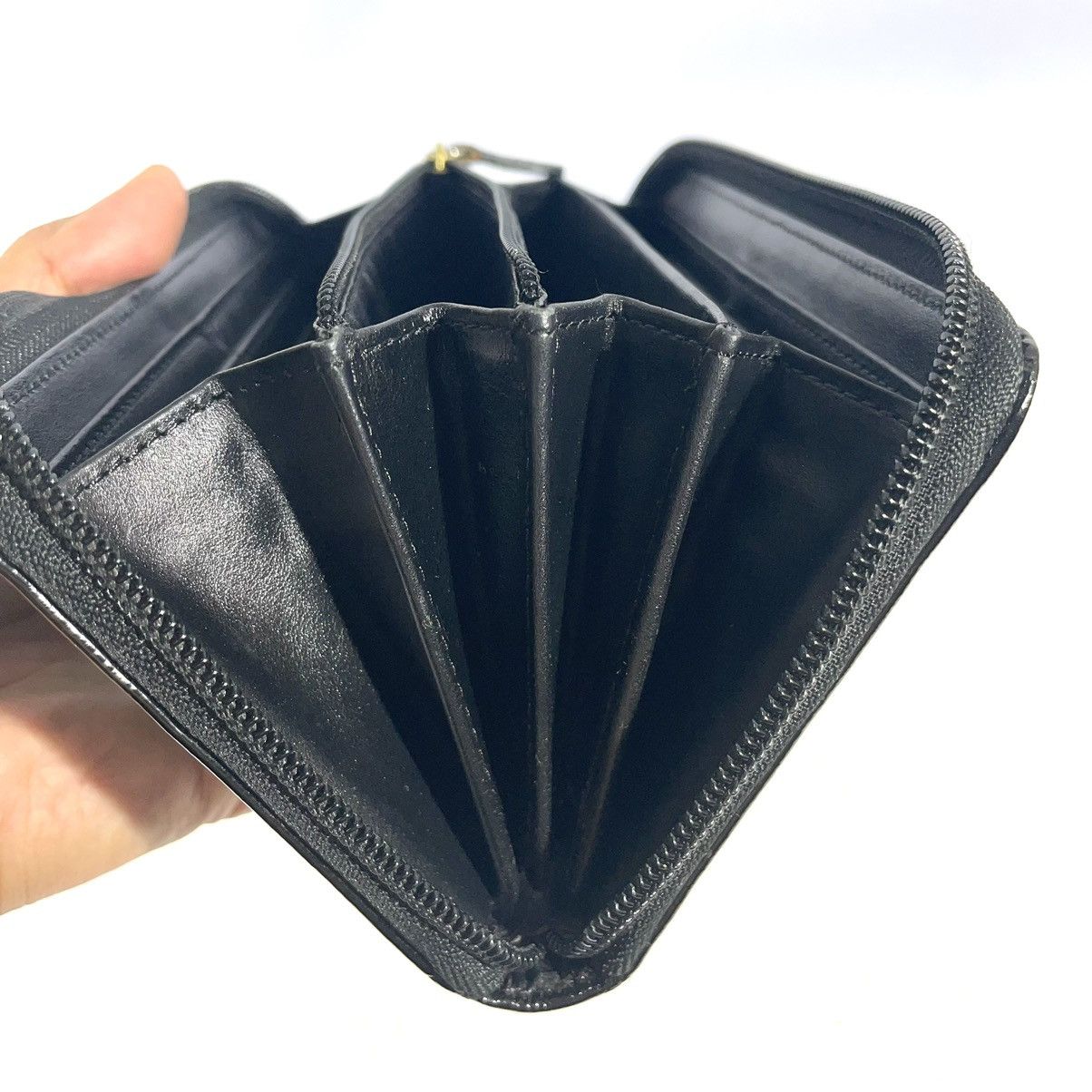 Vivienne Westwood Patent Leather Ribbon Long Wallet Size ONE SIZE - 15 Thumbnail
