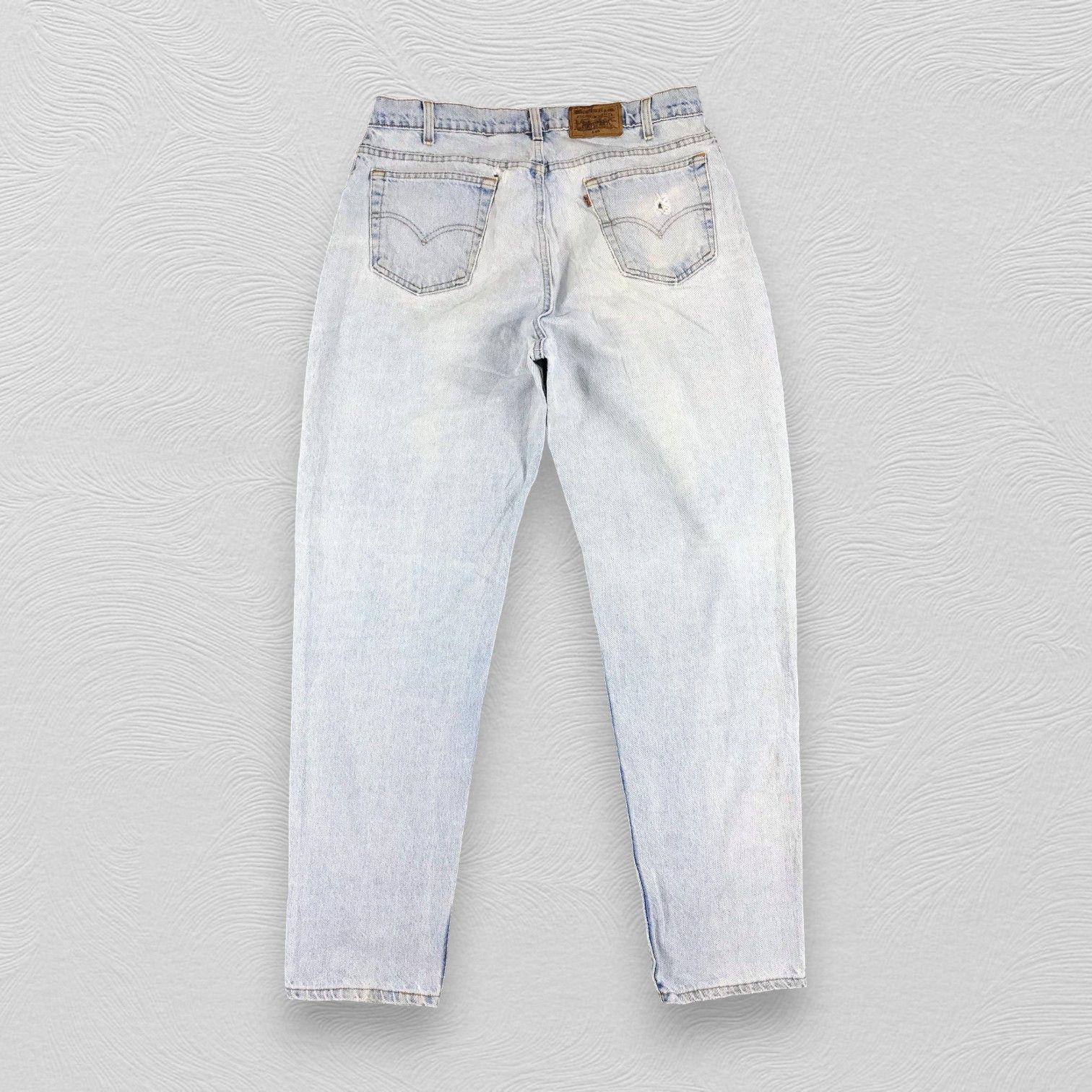 Levi's Vintage Levi's Jeans 545 Loose Fit Light Wash Denim KJ279 Size US 37 - 2 Thumbnail