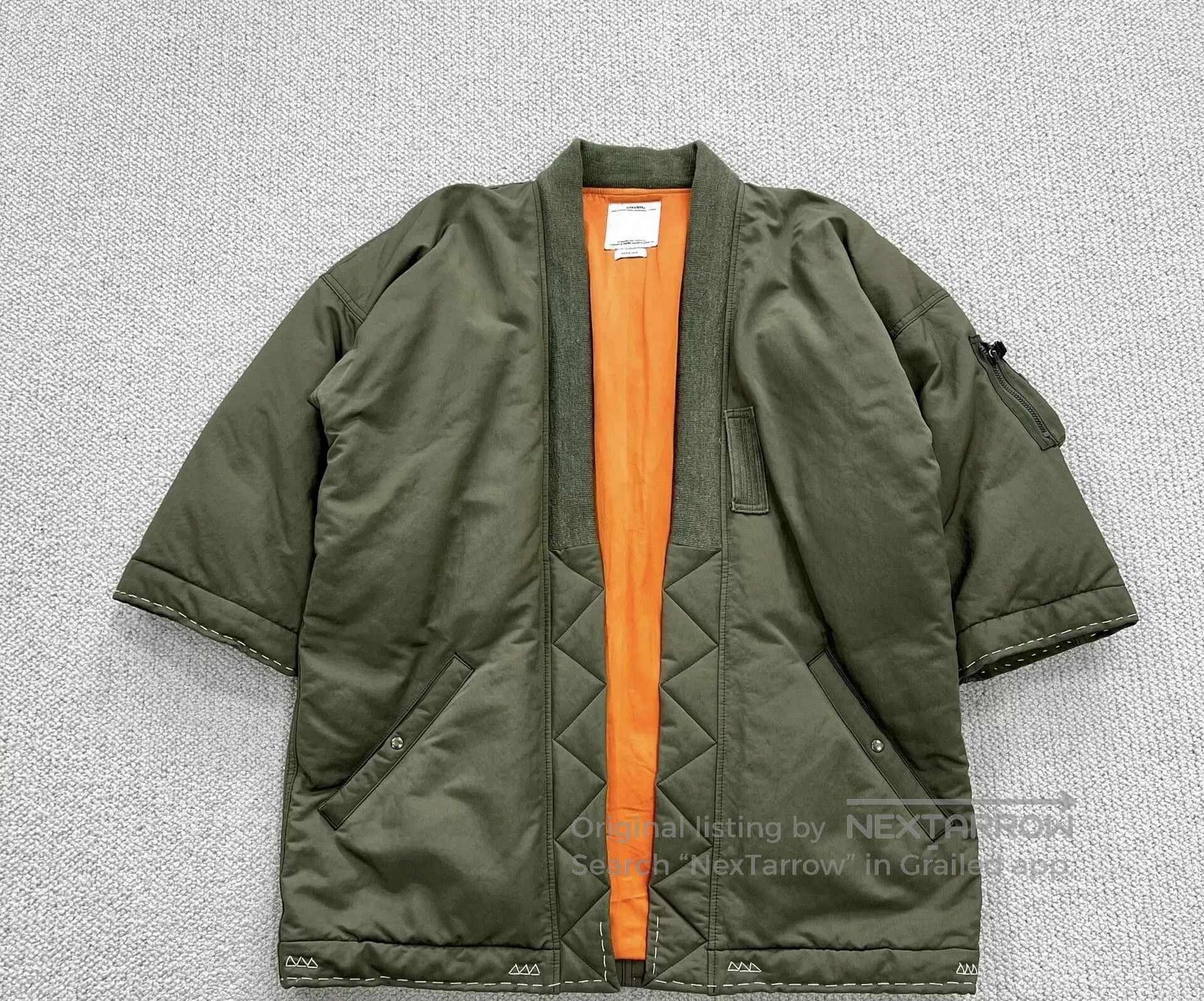 Visvim VISVIM Sanjuro Kimono Down Jacket. Size US XXL / EU 58 / 5 - 1 Thumbnail