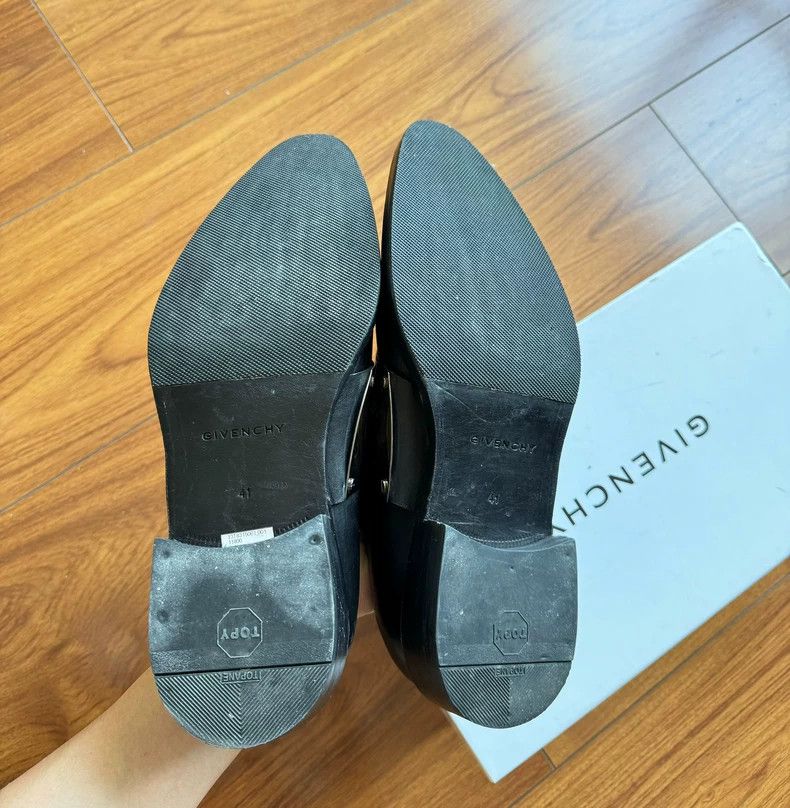 Givenchy Givenchy Showcase Iron Tip Pointed Toe Oxford Shoes Size US 8 / EU 41 - 9 Thumbnail