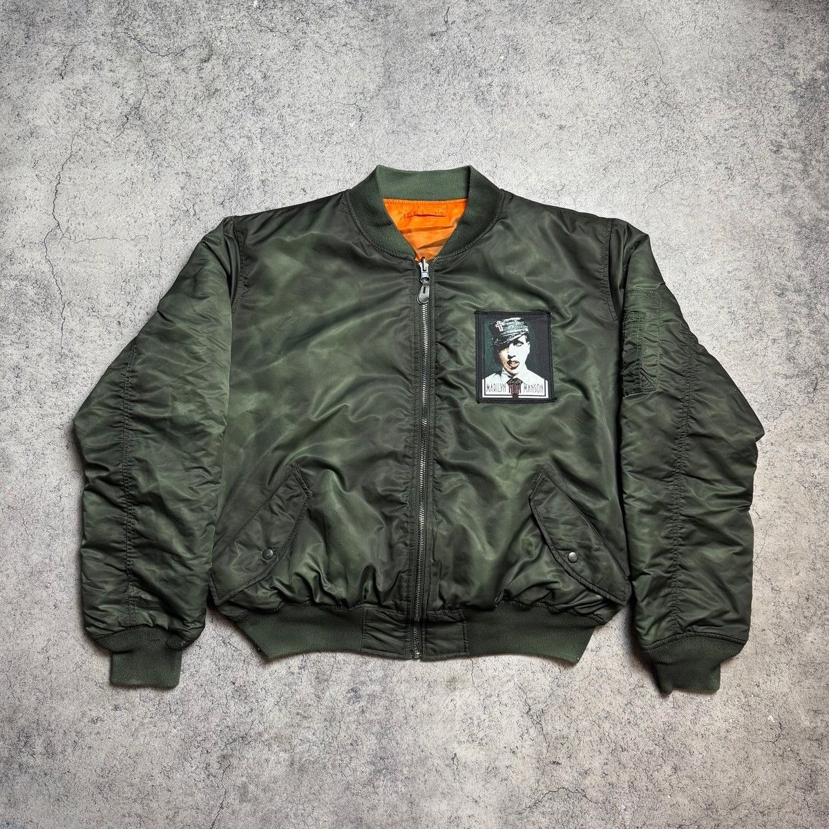 Other RARE Marilyn Manson Bomber Jacket Style Balenciaga Size US XL / EU 56 / 4 - 1 Thumbnail