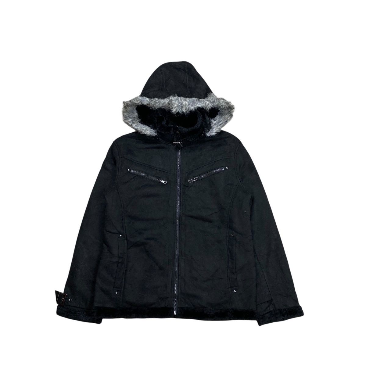Japanese Brand Roushatte Shell Garments Fur Suede Jacket Size US L / EU 52-54 / 3 - 1 Thumbnail