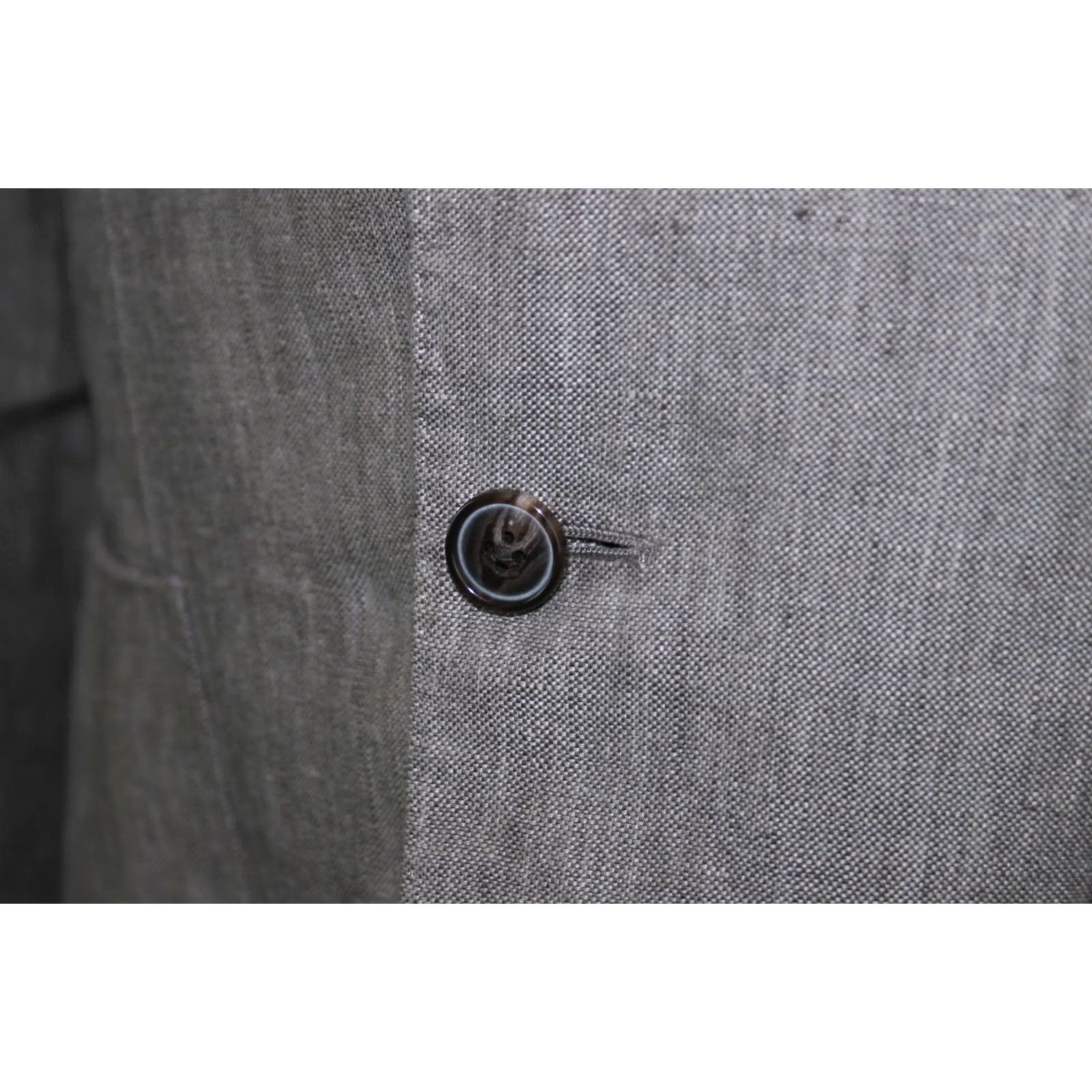 Vintage Mario Conti Mens Suit Blazer Jacket 100% Linen Size 50 Vintage Chest 50 Mens Blazer Jacket 50 Linen Mario Conti Mens Jacket Size 50R - 2 Thumbnail